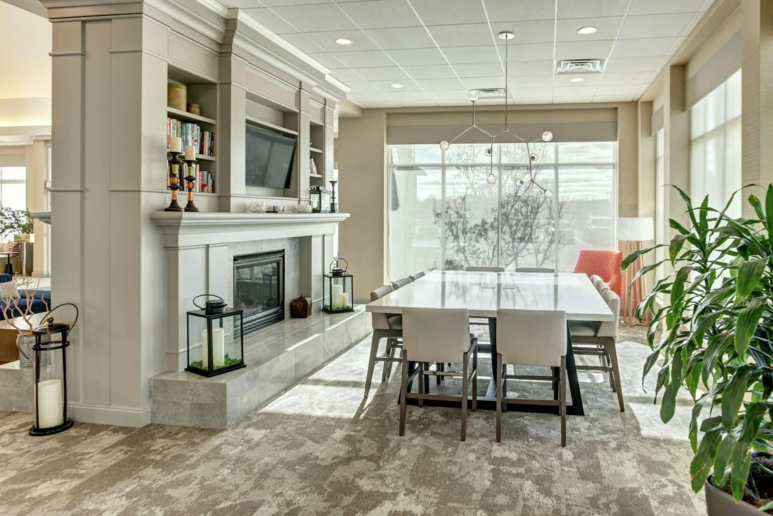 Lobby or reception in Hilton Garden Inn Lakewood