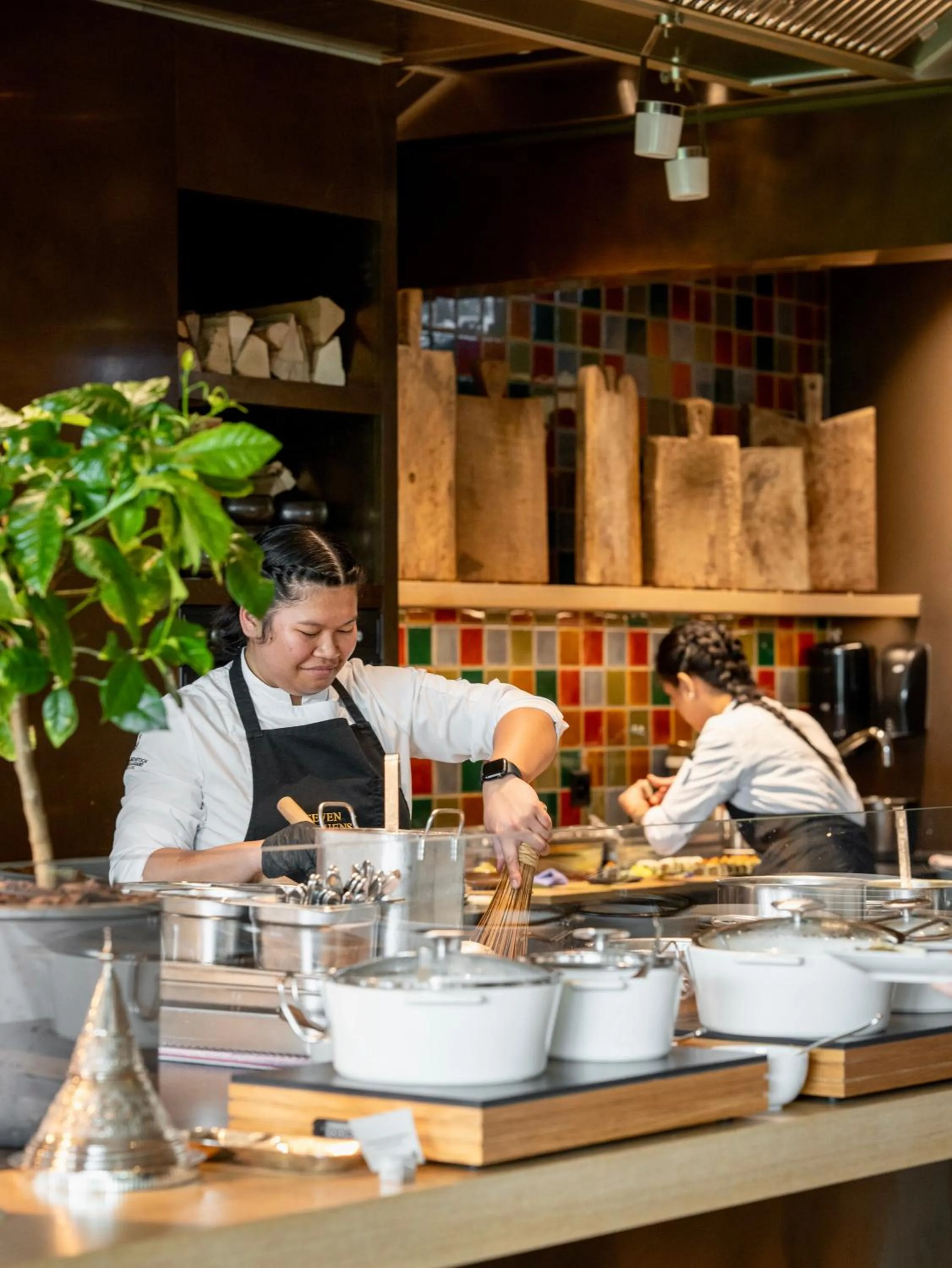 Restaurant/places to eat in Waldhotel by Bürgenstock