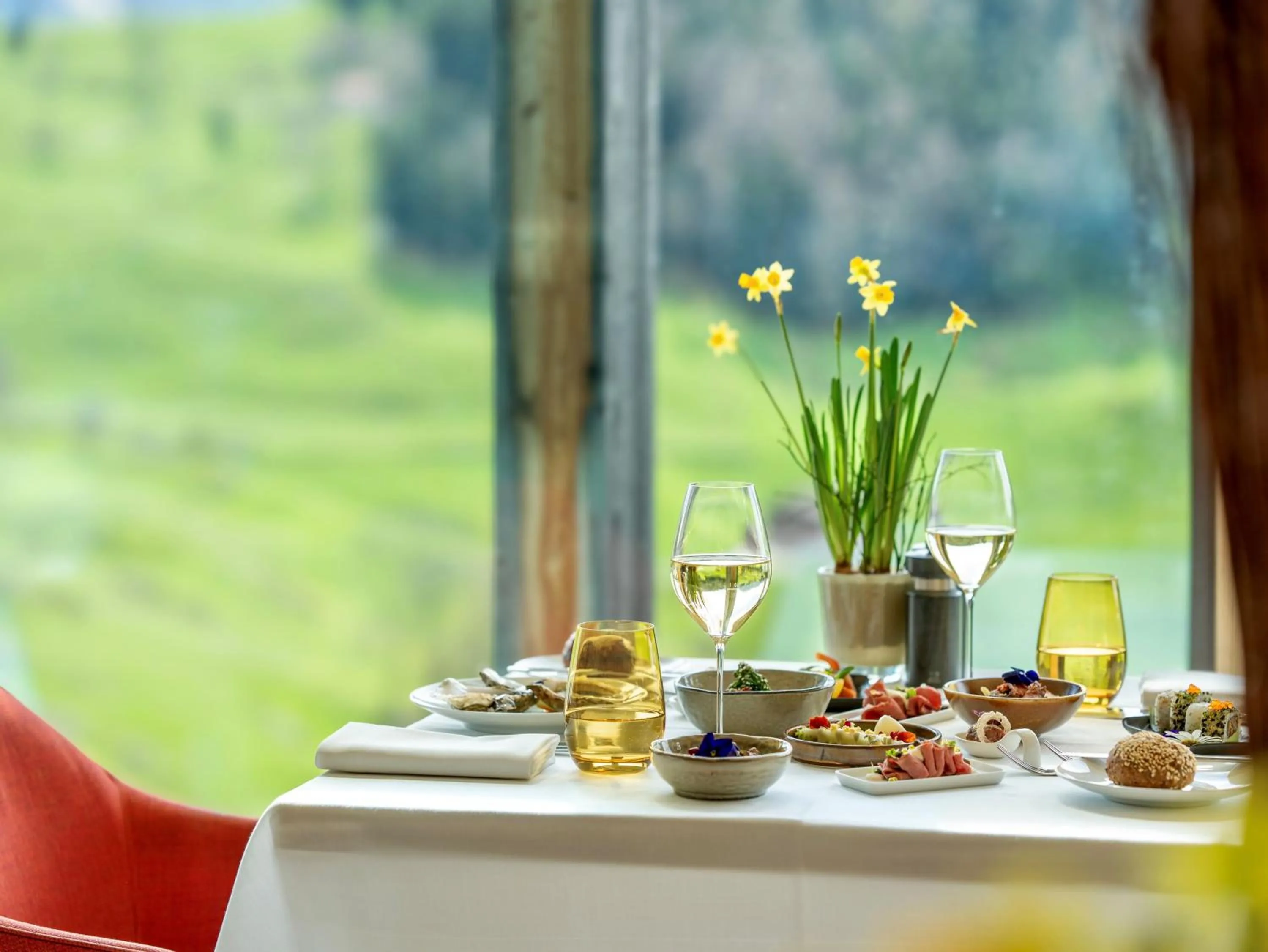 Restaurant/places to eat in Waldhotel by Bürgenstock