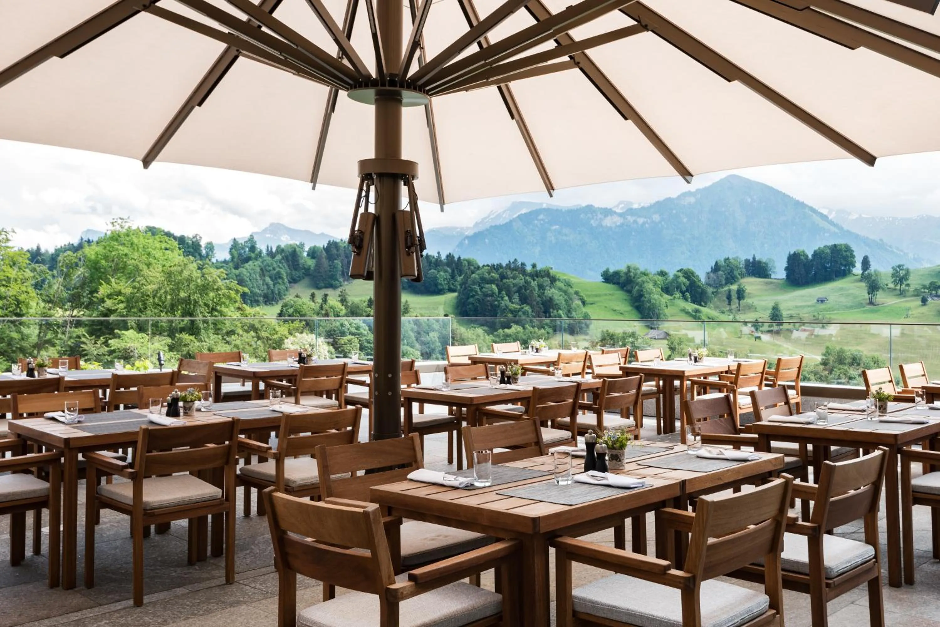 Restaurant/places to eat in Waldhotel by Bürgenstock