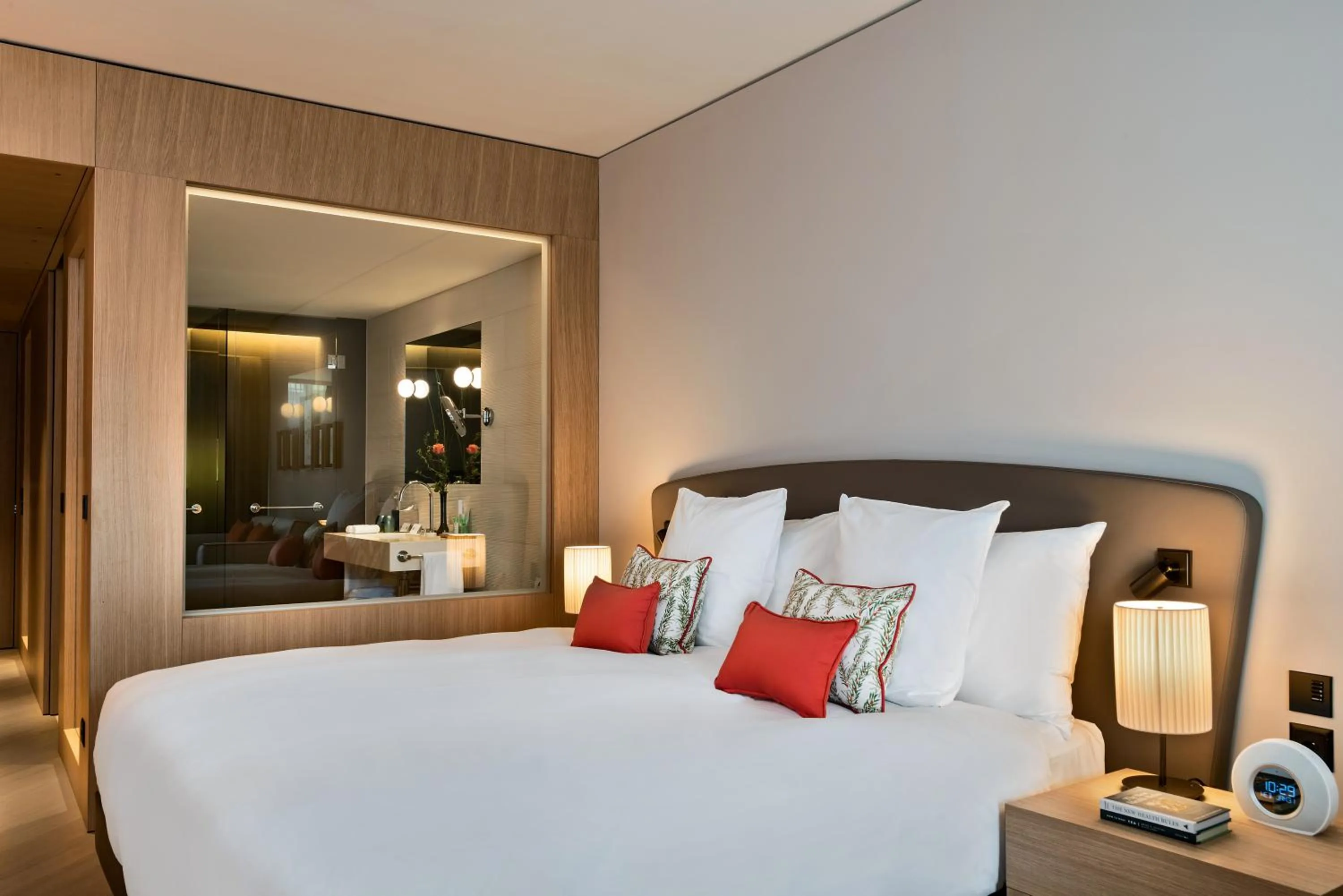 Bed in Waldhotel by Bürgenstock