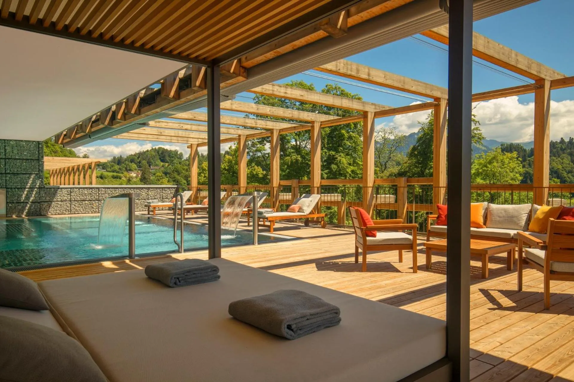 Spa and wellness centre/facilities in Waldhotel by Bürgenstock