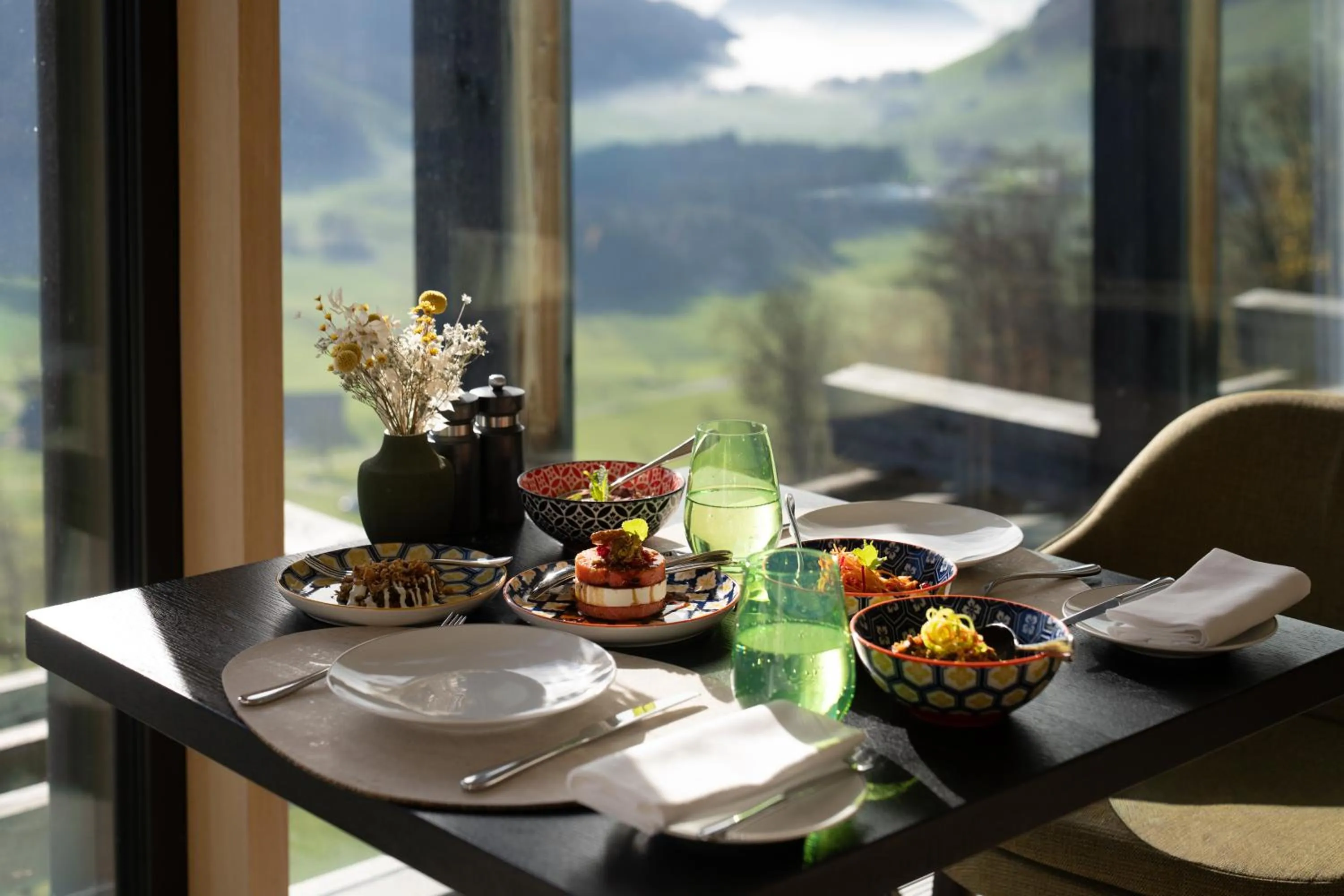 Restaurant/places to eat in Waldhotel by Bürgenstock