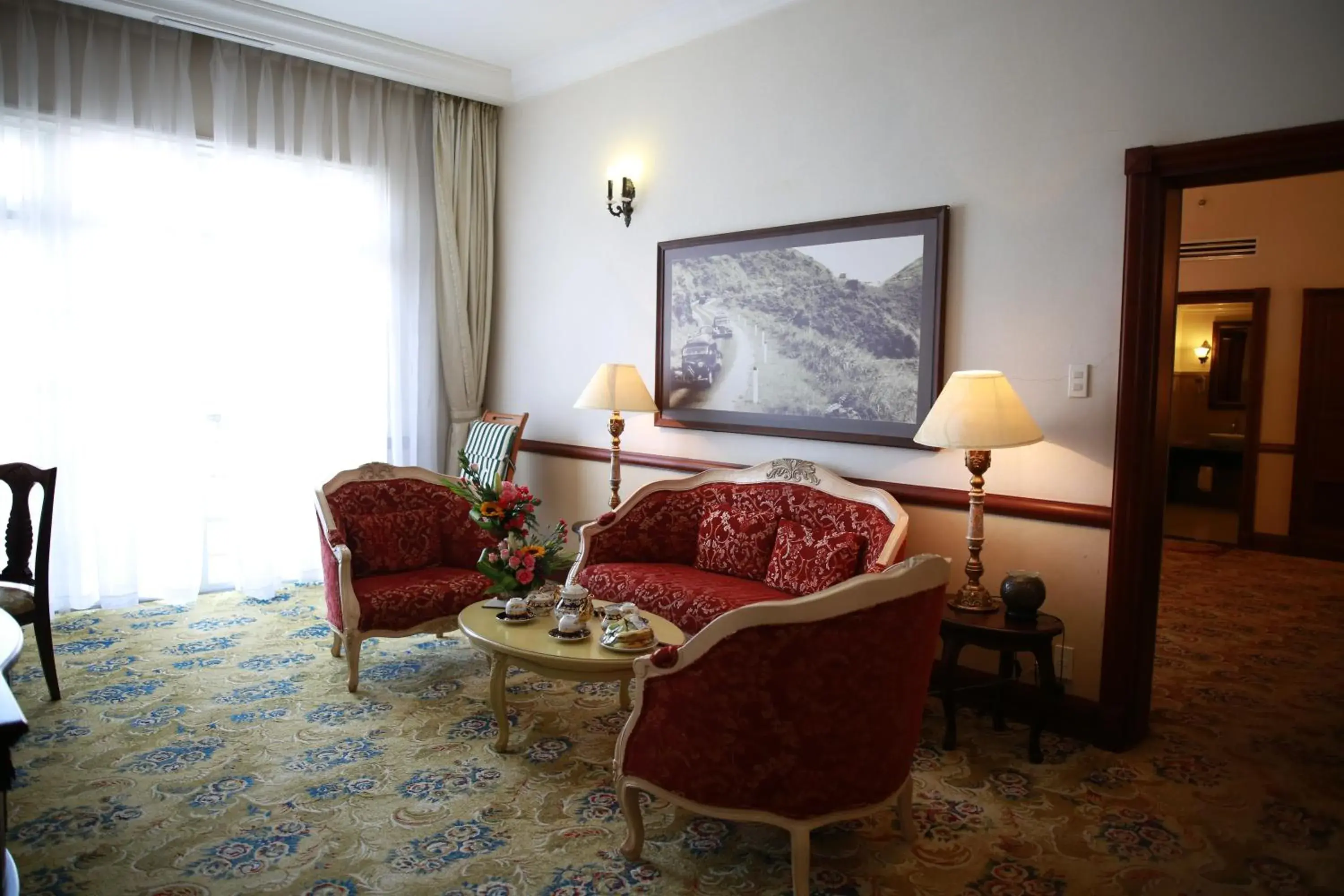 Living room in Sammy Dalat Hotel Living room in Sammy Dalat Hotel