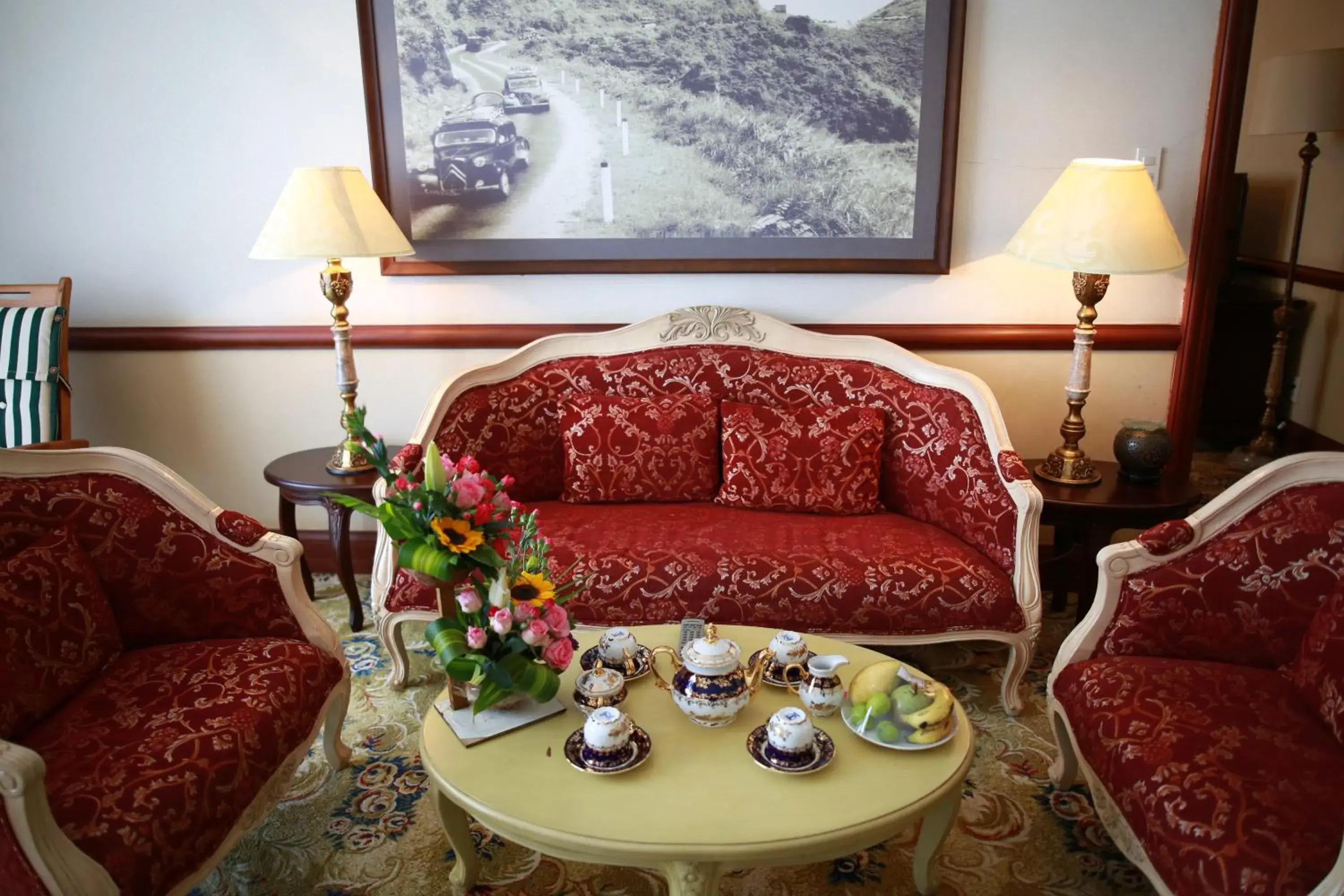 Living room in Sammy Dalat Hotel Living room in Sammy Dalat Hotel