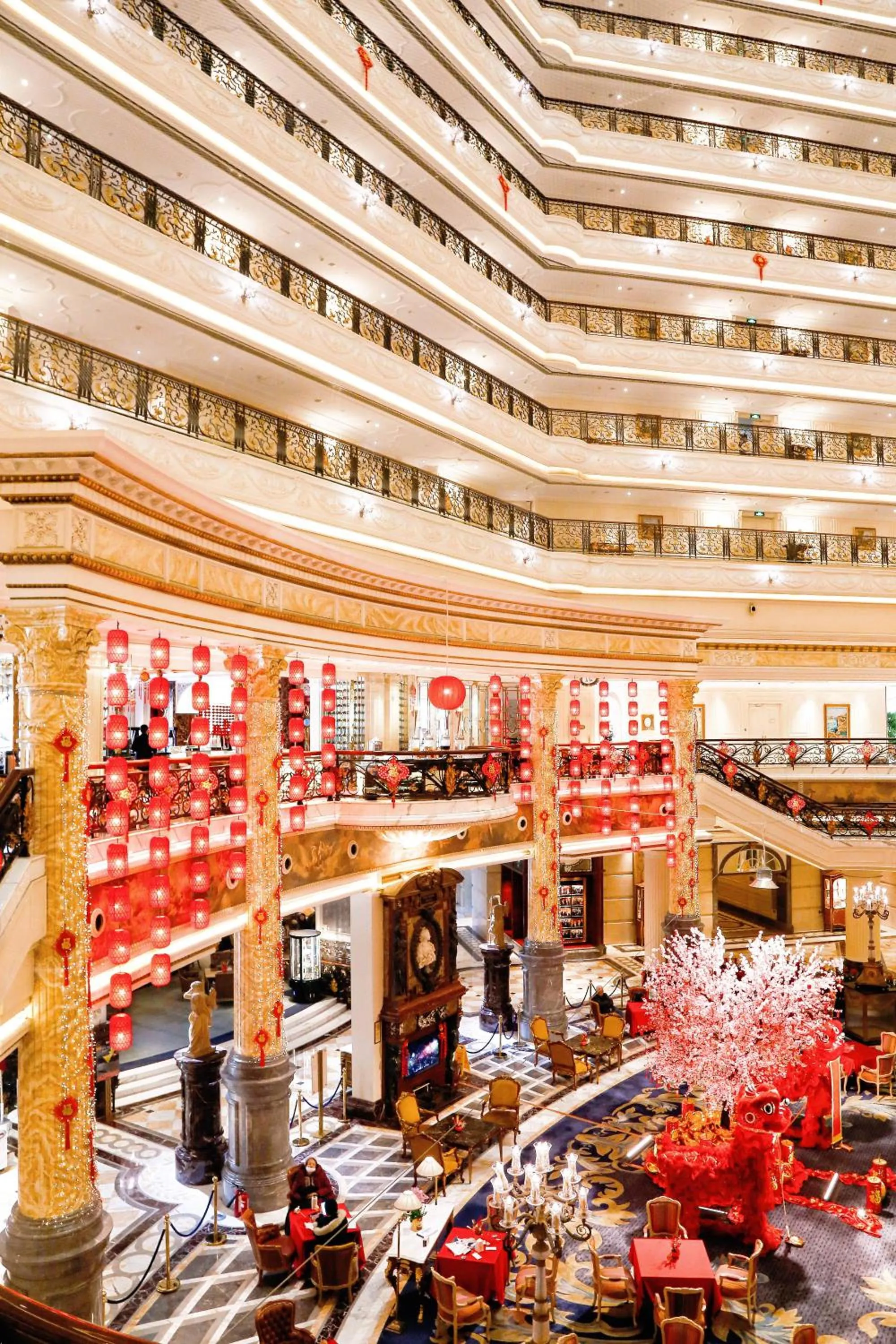 Decorative detail in Legendale Hotel Beijing