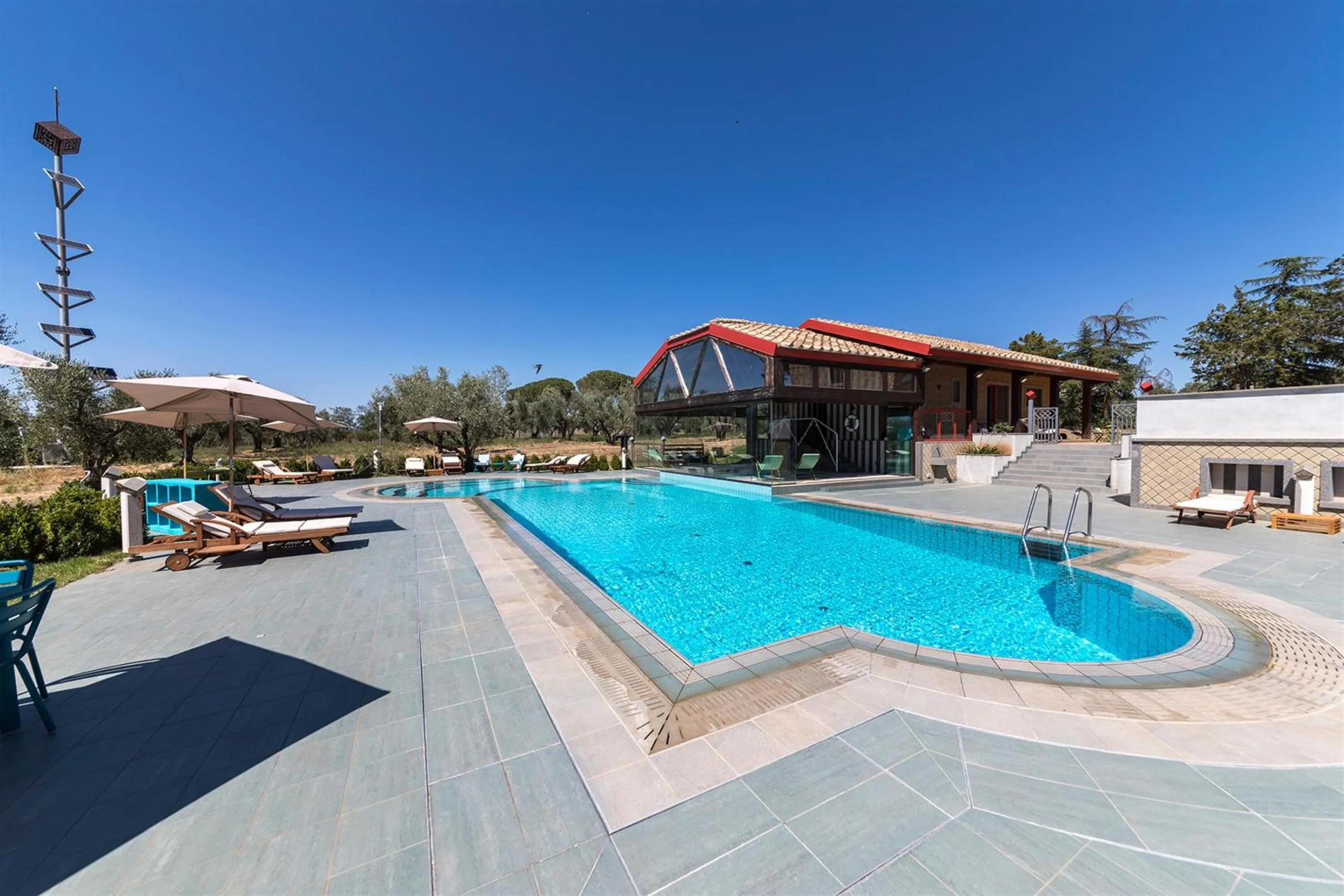 Swimming pool in Traldi Resort