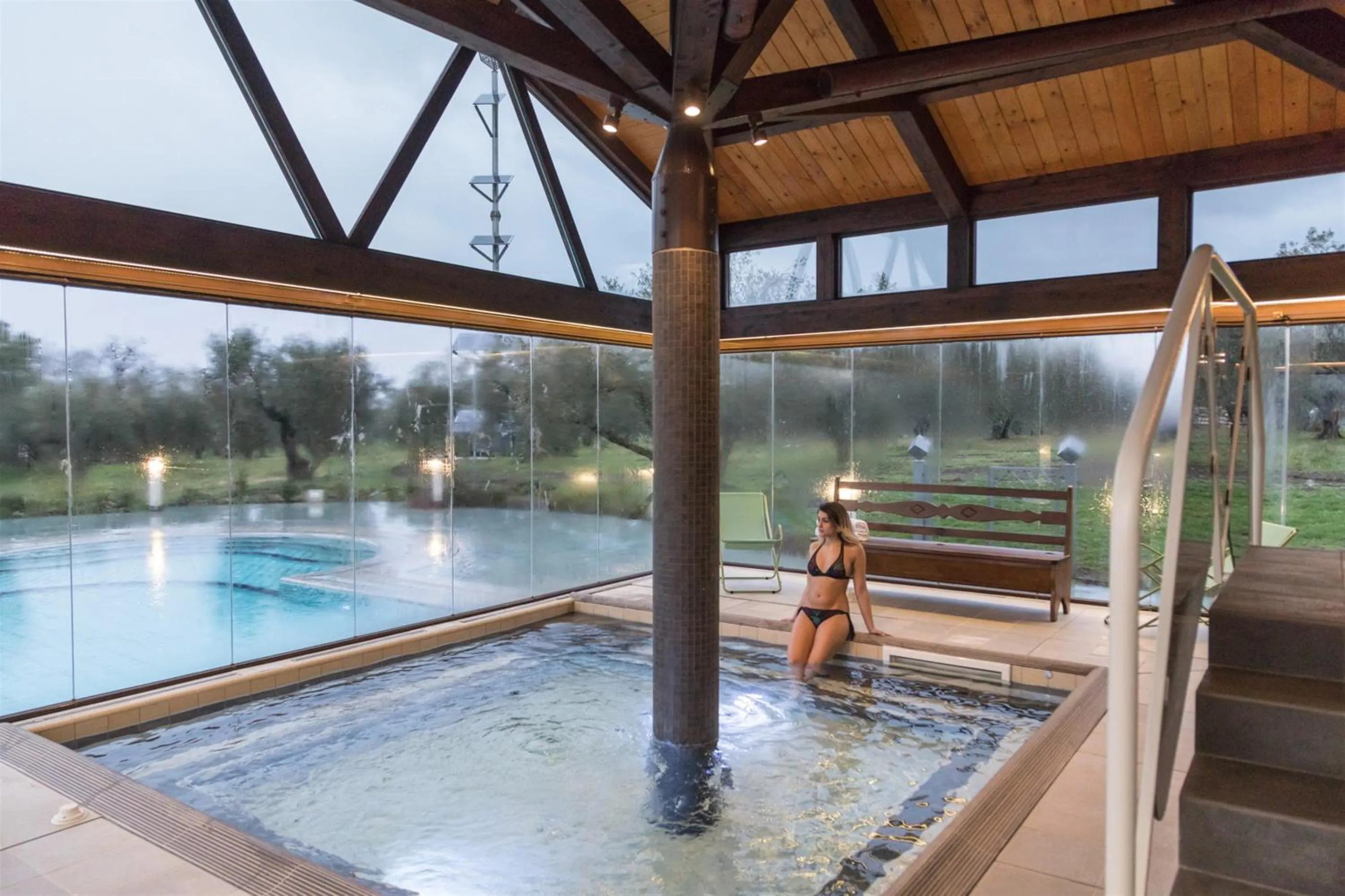 Hot Tub in Traldi Resort