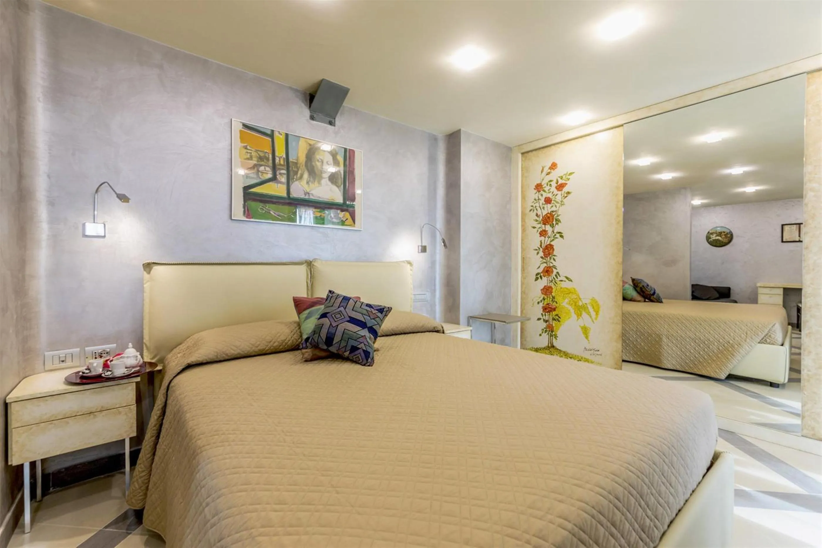Bed in Traldi Resort