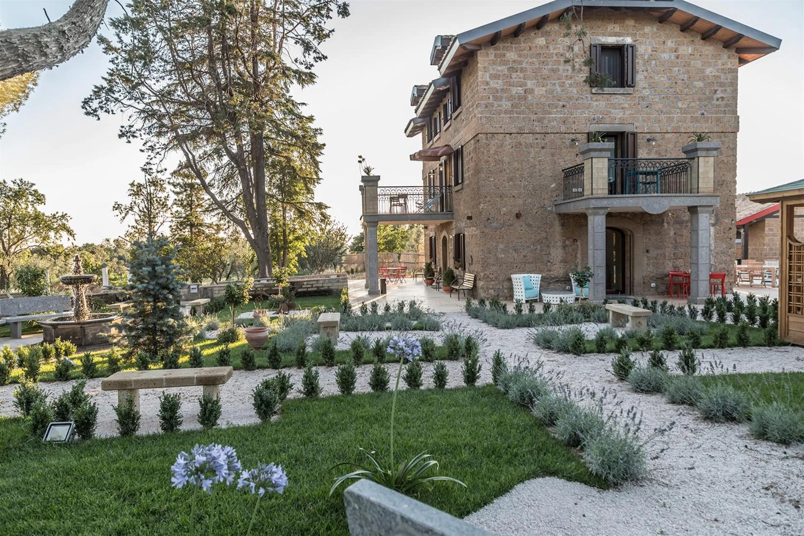 Garden in Traldi Resort