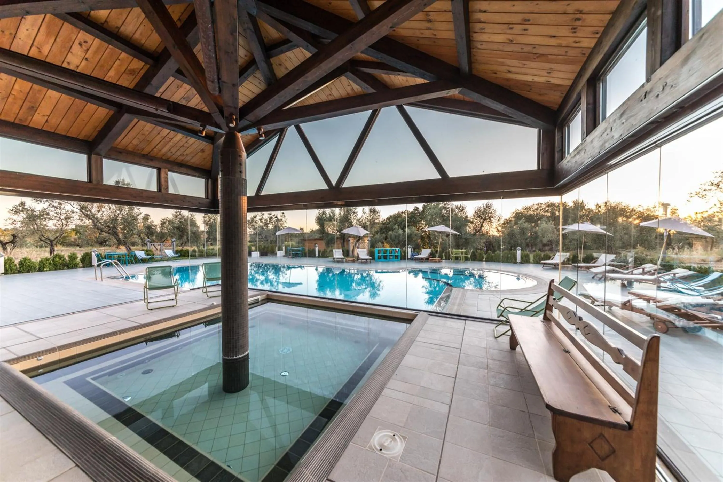 Hot Tub in Traldi Resort