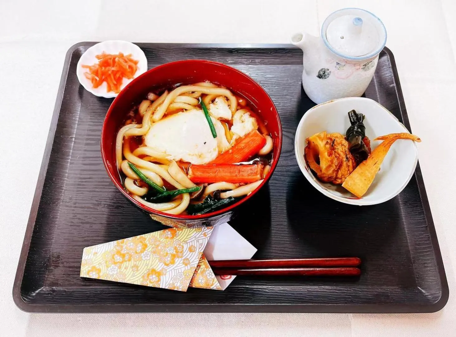 Food in Yamanaka Lake Ryozan