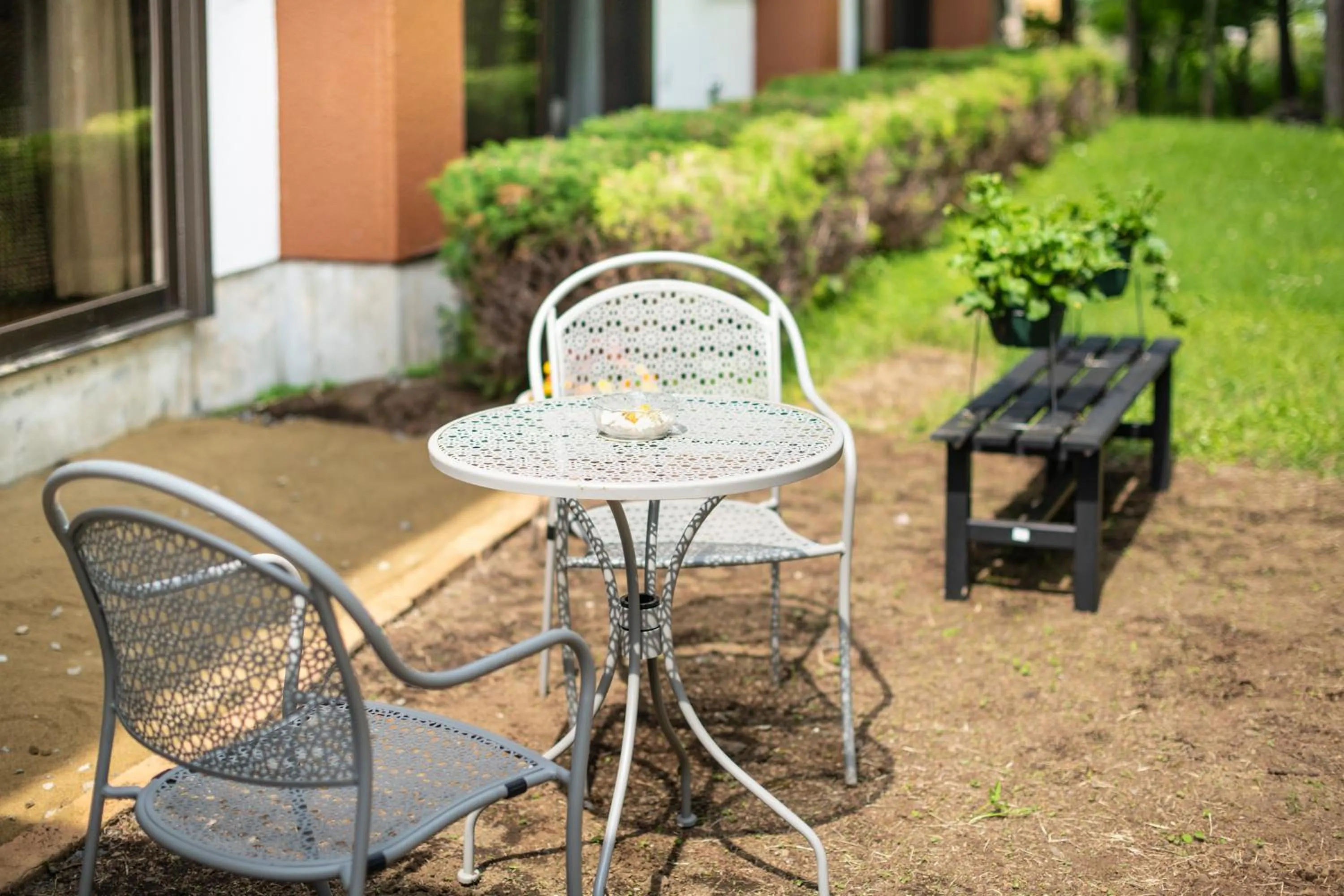 Garden in Yamanaka Lake Ryozan