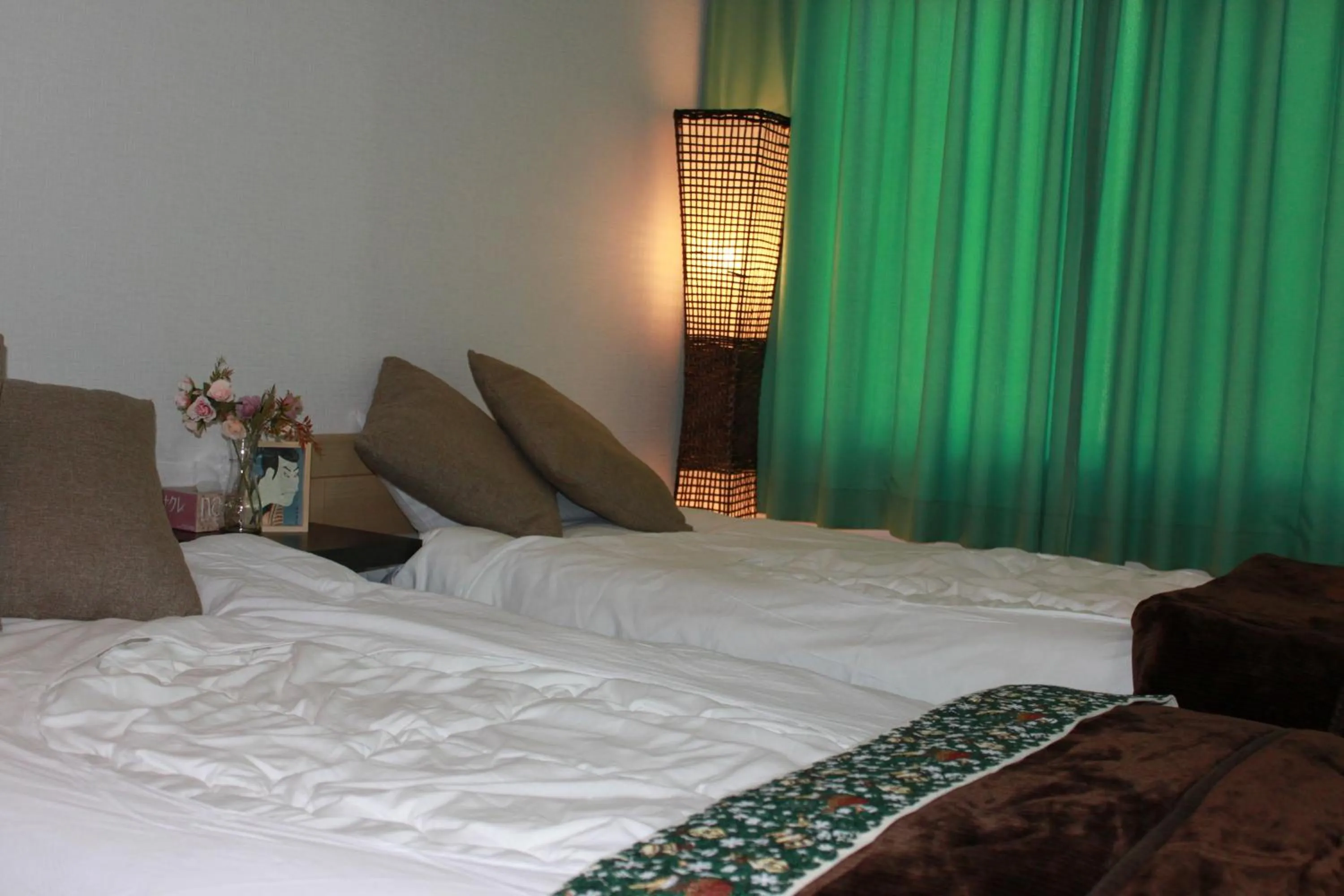 Photo of the whole room, Bed in Yamanaka Lake Ryozan