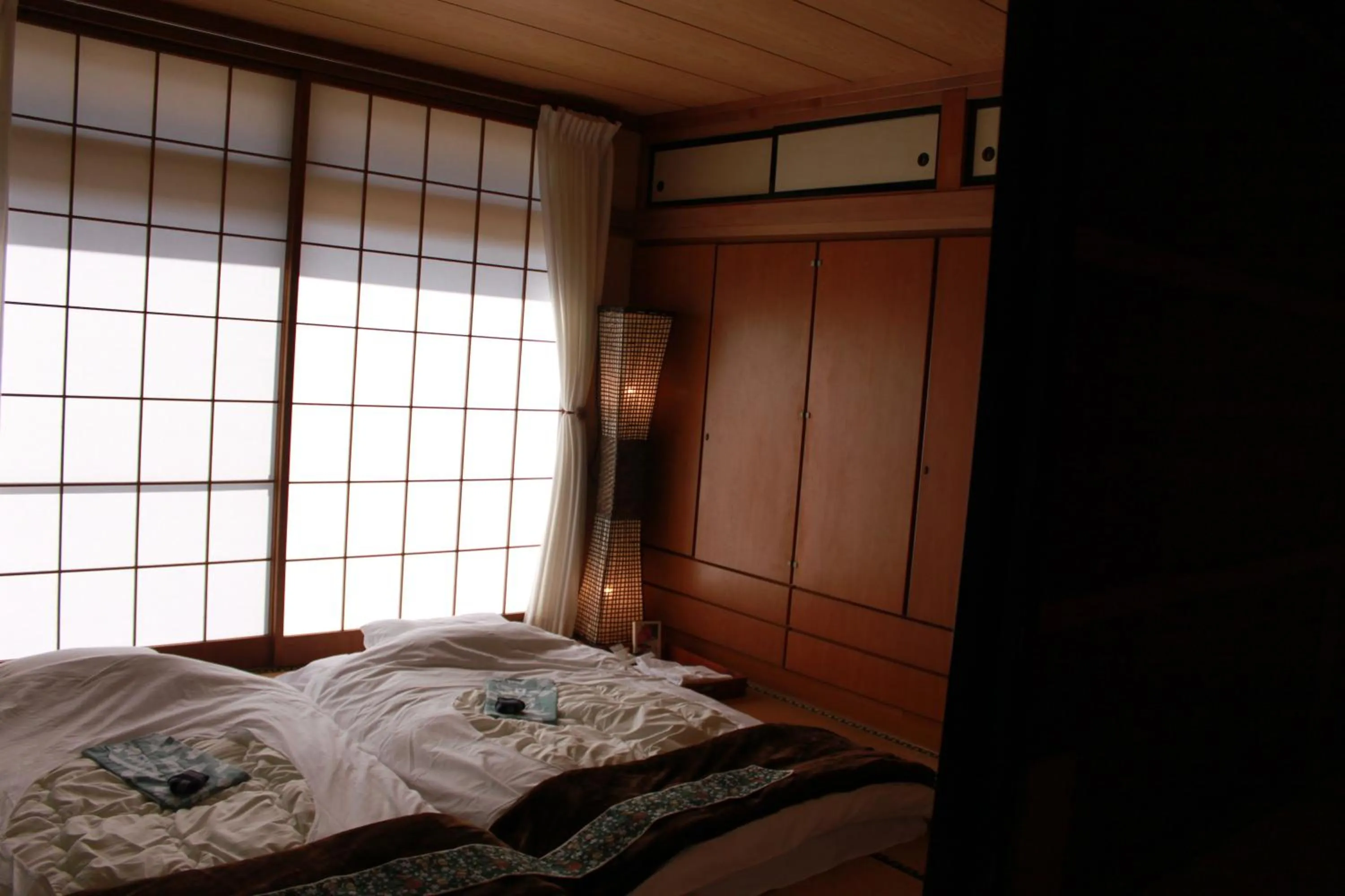 Photo of the whole room, Bed in Yamanaka Lake Ryozan
