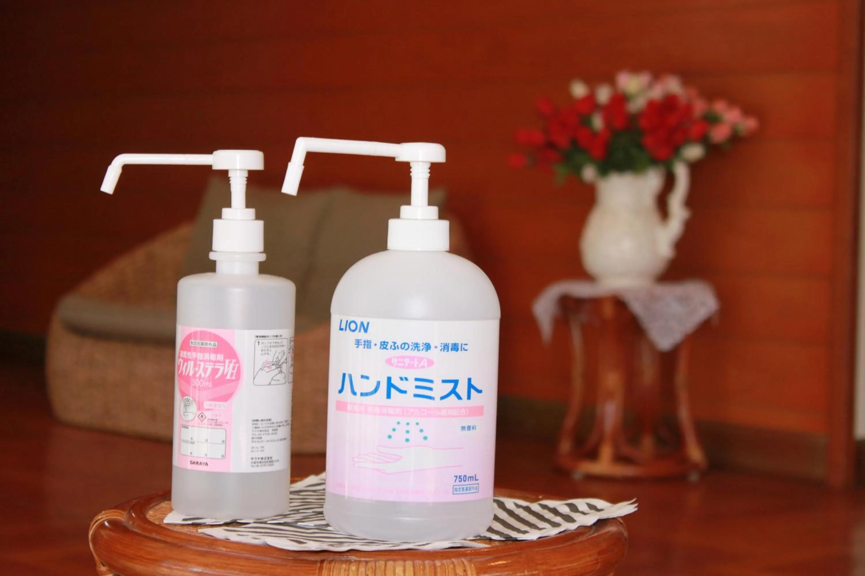 Area and facilities in Yamanaka Lake Ryozan