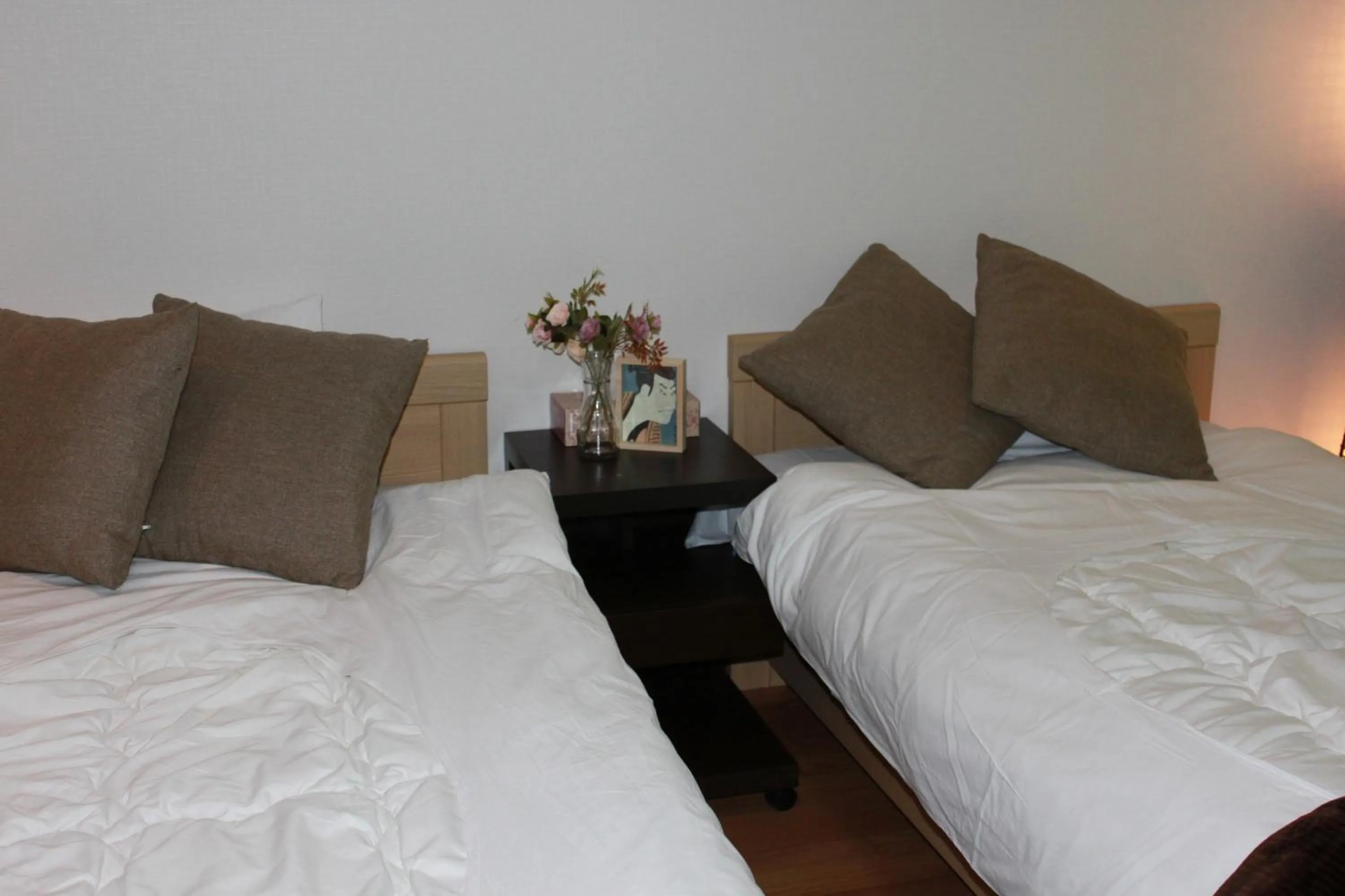 Bed in Yamanaka Lake Ryozan