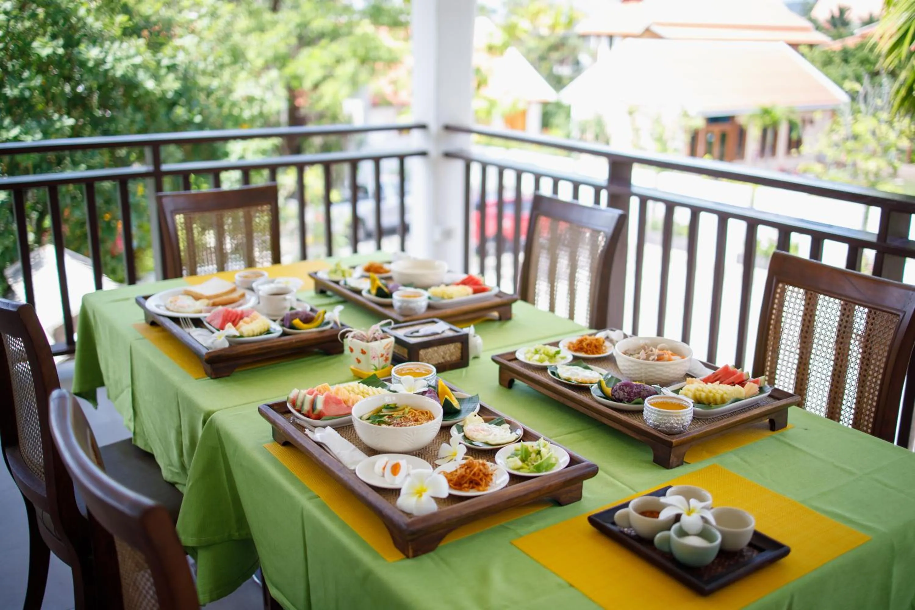 Breakfast in Vdara Pool Resort Spa Chiang Mai