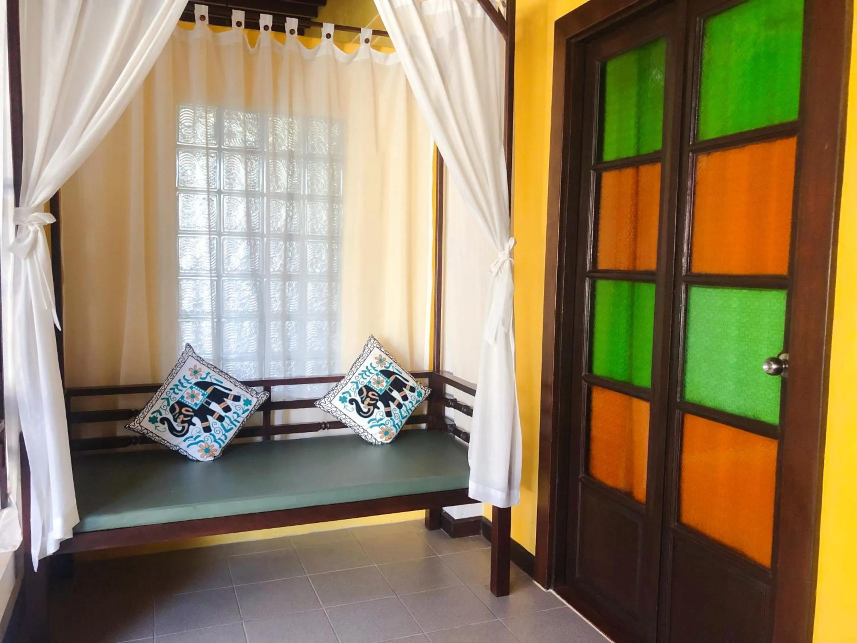 Bed in Vdara Pool Resort Spa Chiang Mai