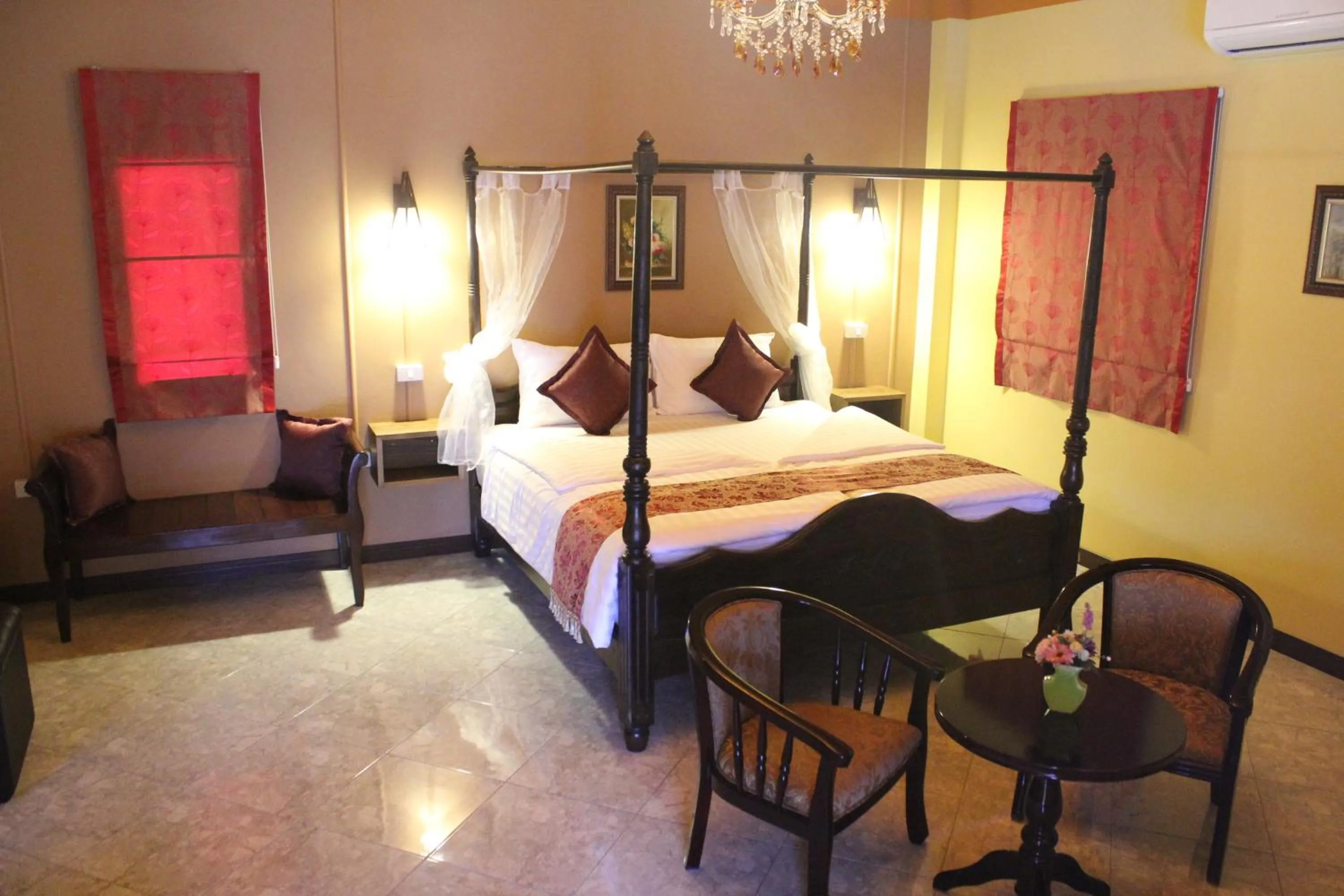 Bed in Rimlay Park Resort