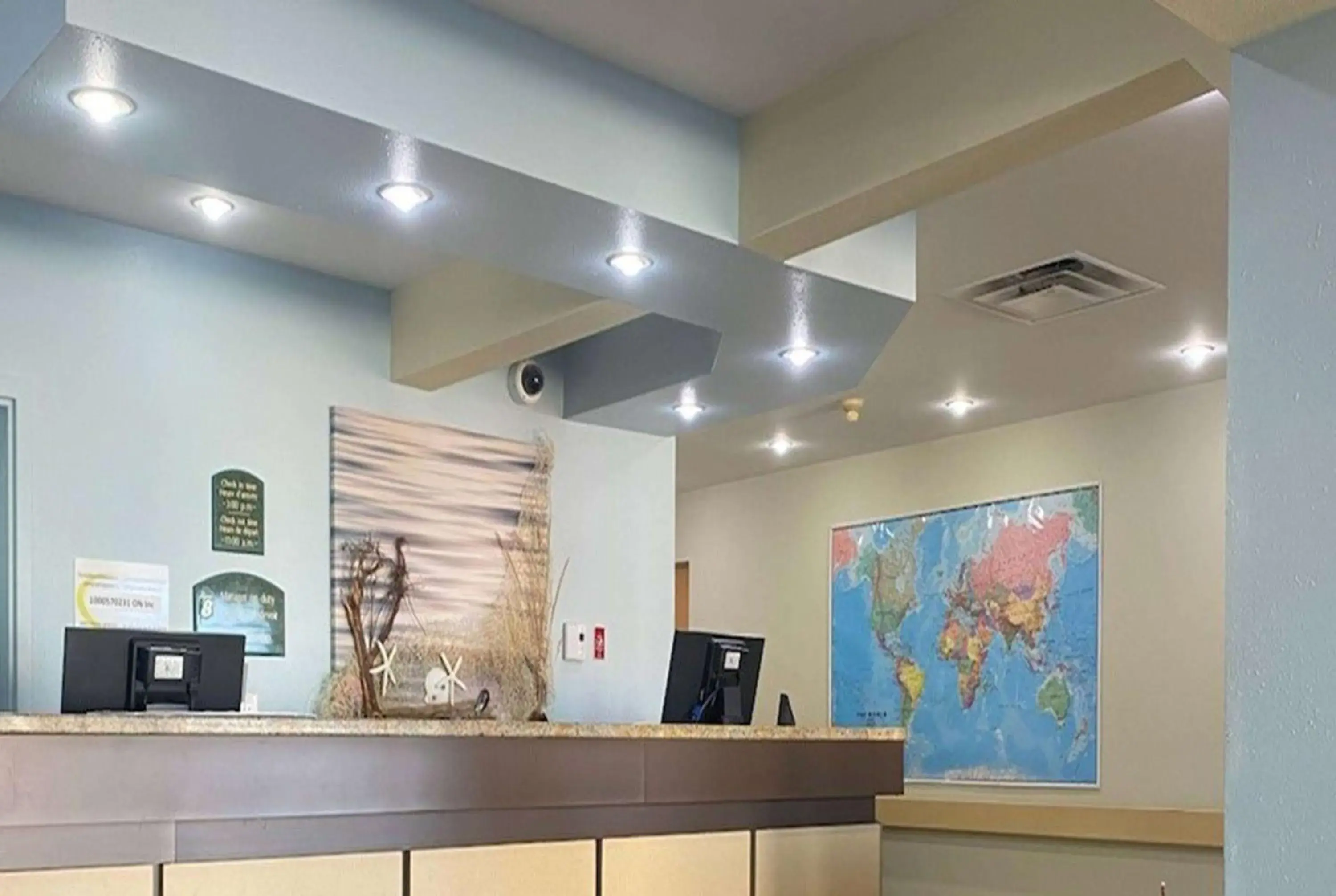 Lobby or reception in Super 8 by Wyndham Campbellton NB Lobby or reception in Super 8 by Wyndham Campbellton NB