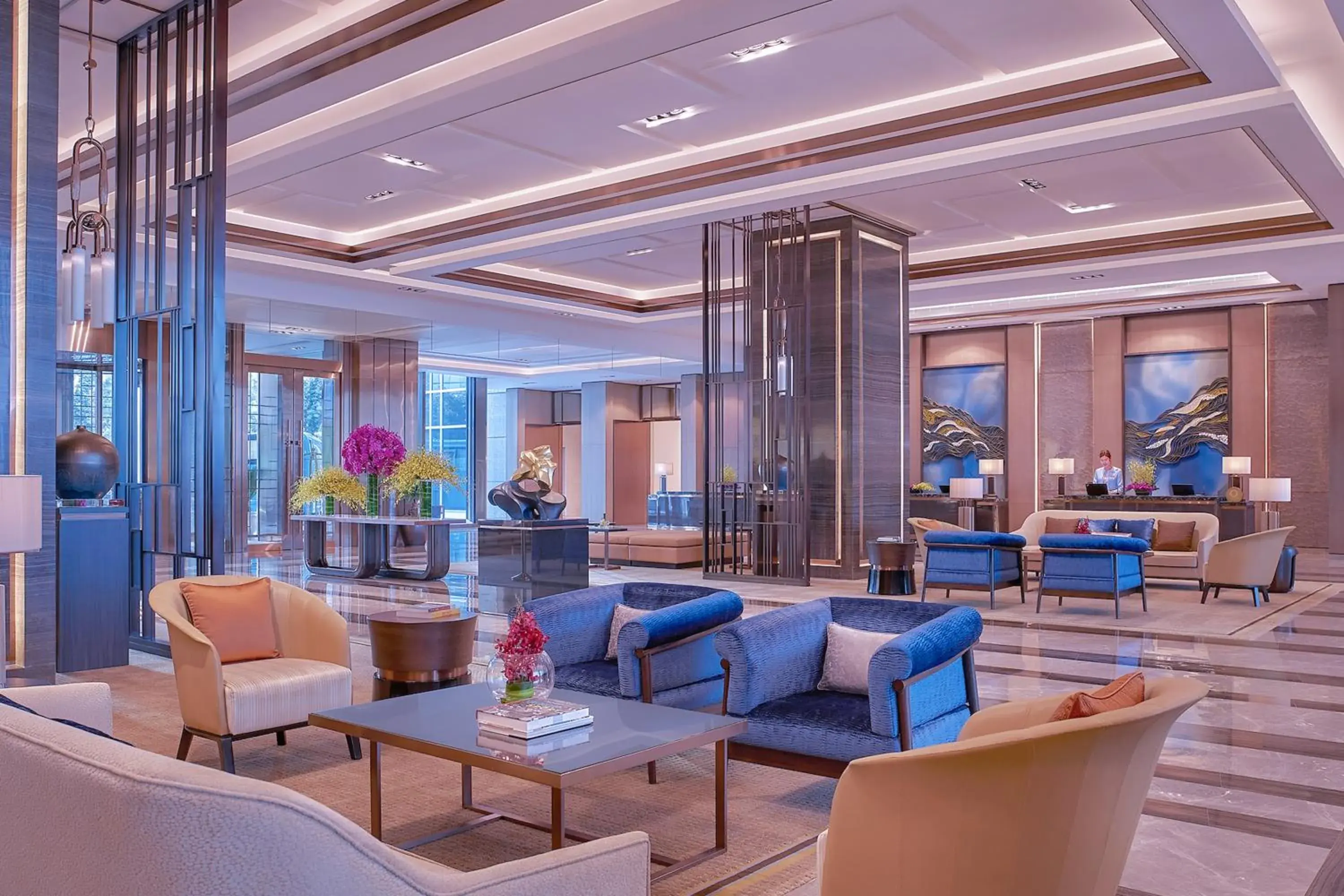 Lobby or reception in Shangri-La Xiamen Lobby or reception in Shangri-La Xiamen