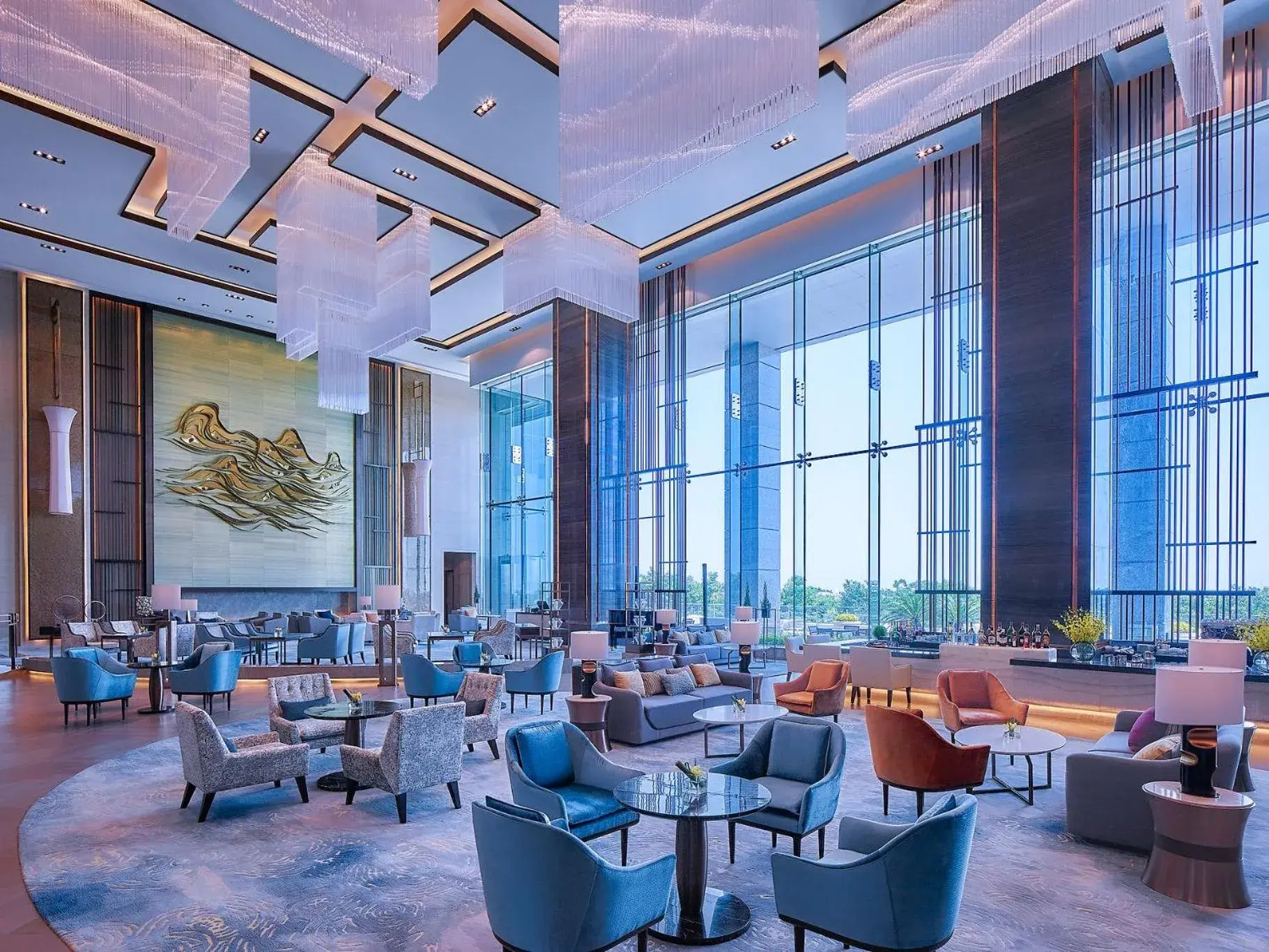 Lobby or reception in Shangri-La Xiamen Lobby or reception in Shangri-La Xiamen