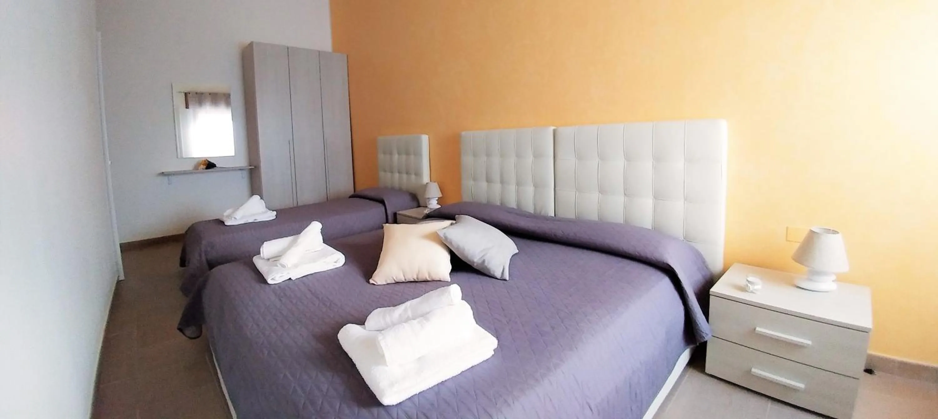 Deluxe Double Room with Extra Bed in b&b MareSalento