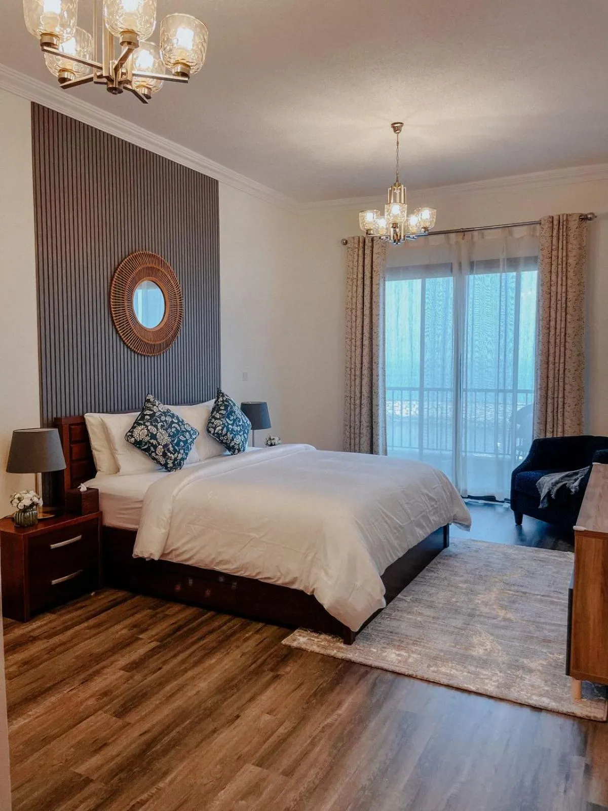 Bedroom in Mina AlFajer Apartments