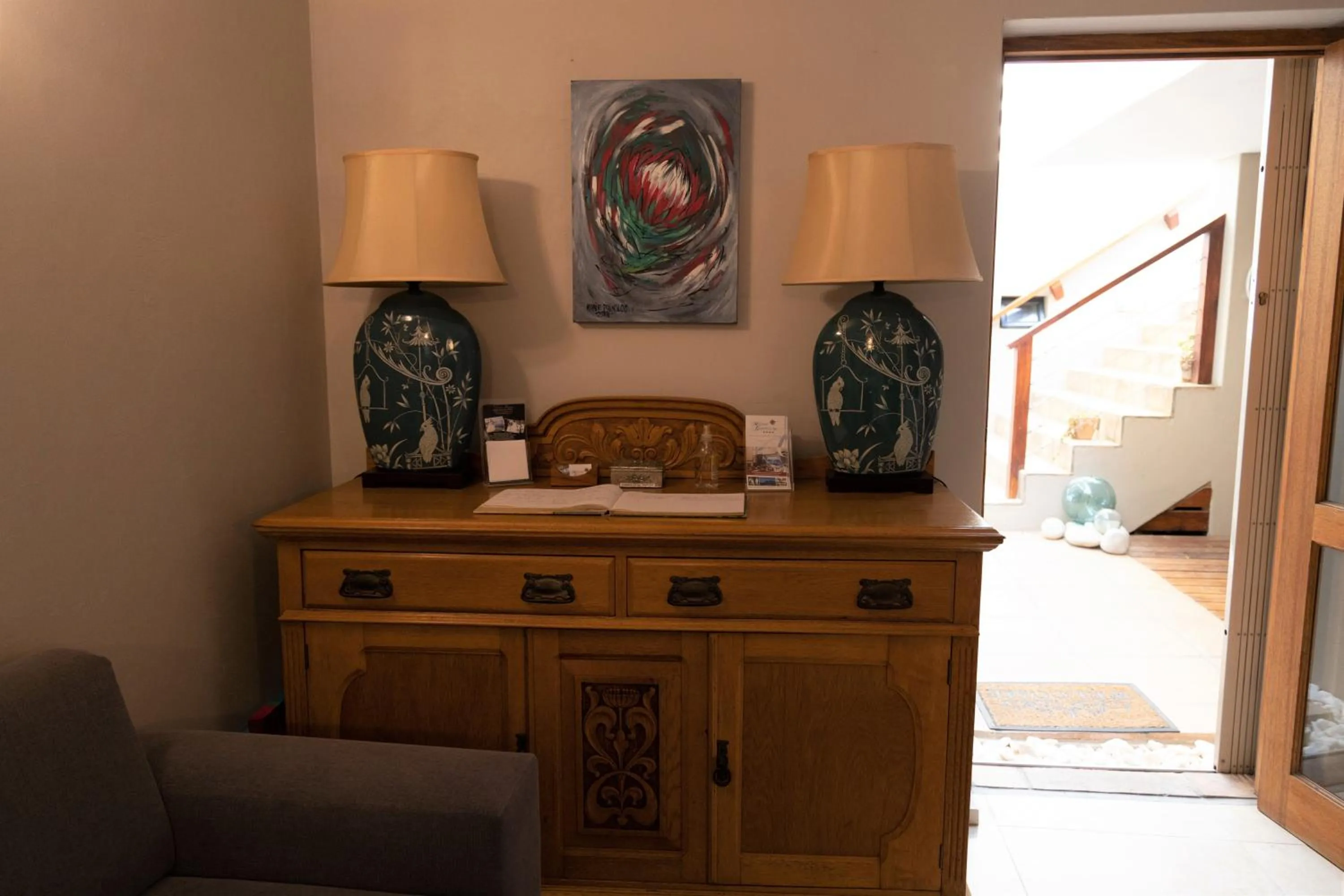 Lobby or reception in Mariner Guesthouse & Villa