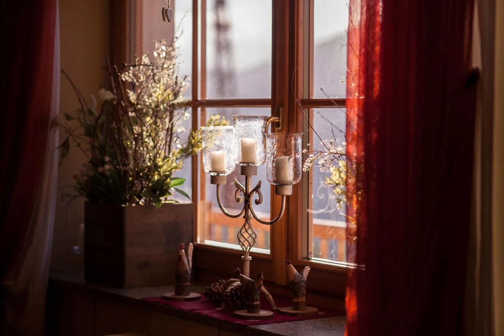 Decorative detail in Residence Les Fleurs
