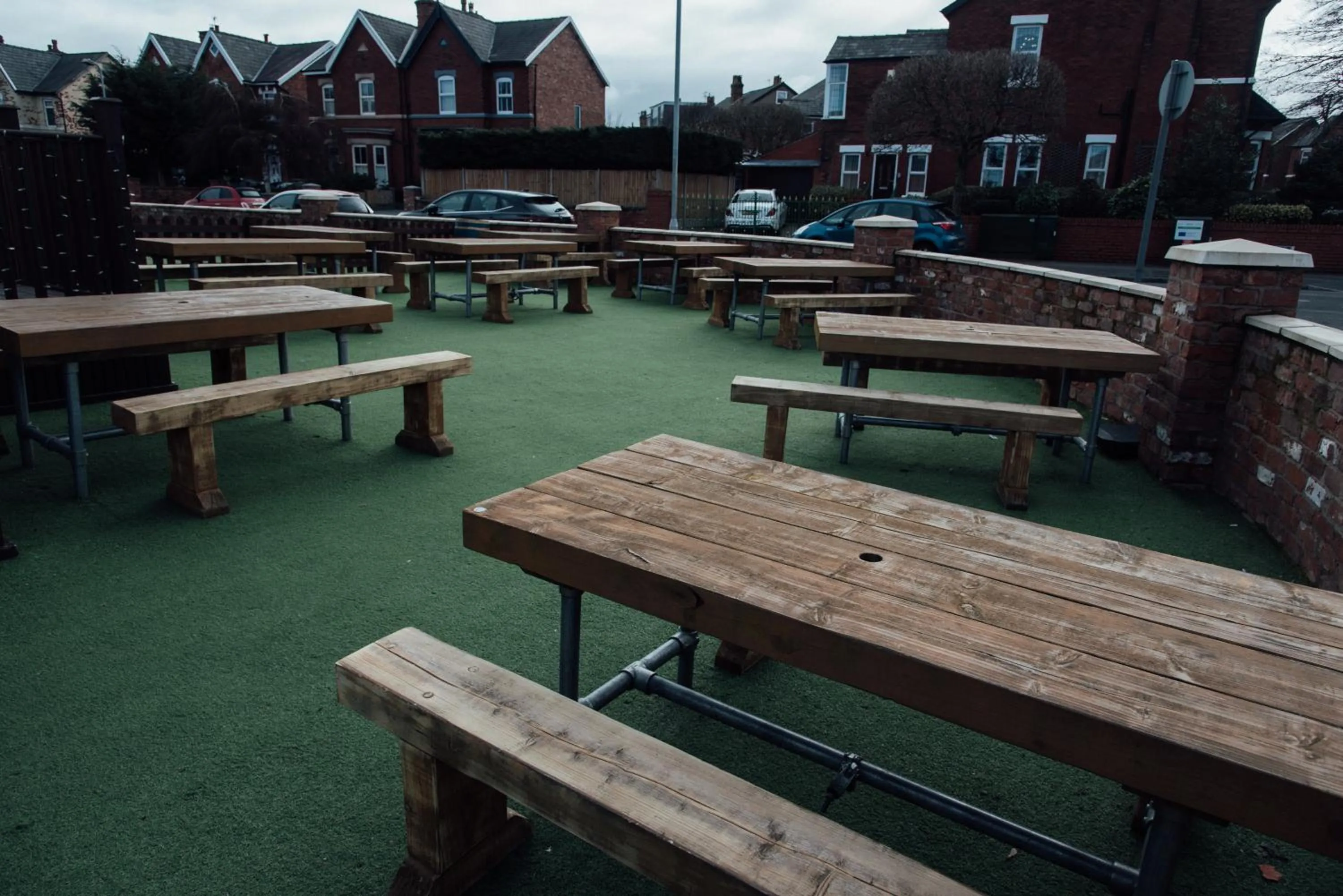 Garden in Arthur's Bar & Accommodation