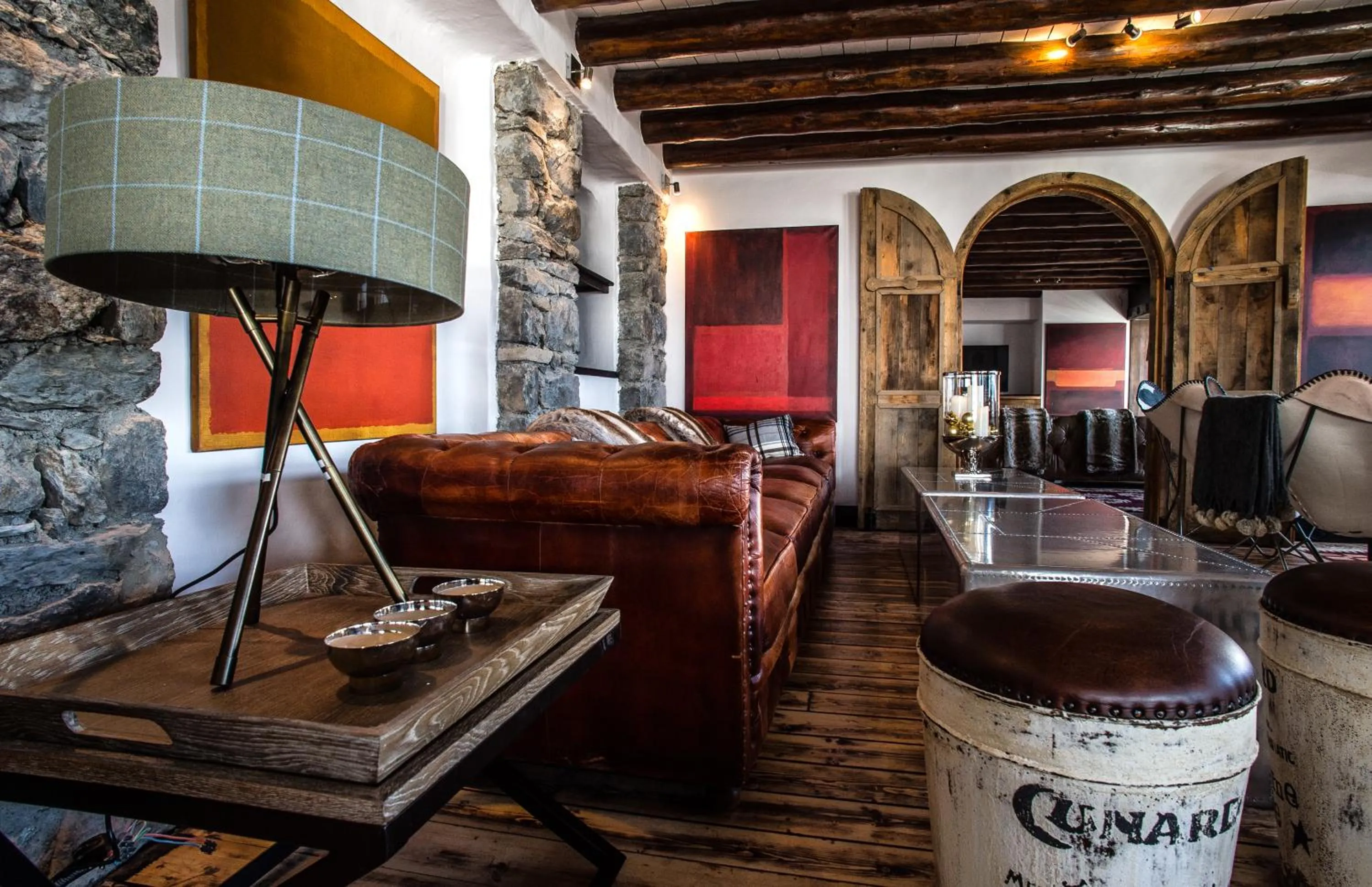 Lounge or bar in Hôtel Courcheneige