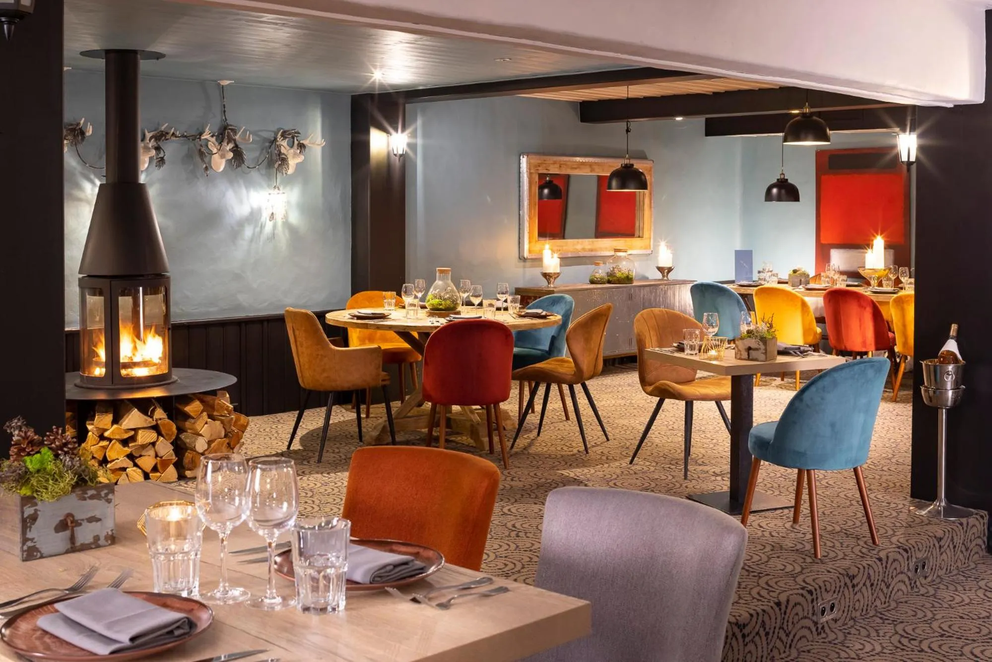 Restaurant/places to eat in Hôtel Courcheneige