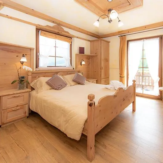 Bed in Hotel Capriolo