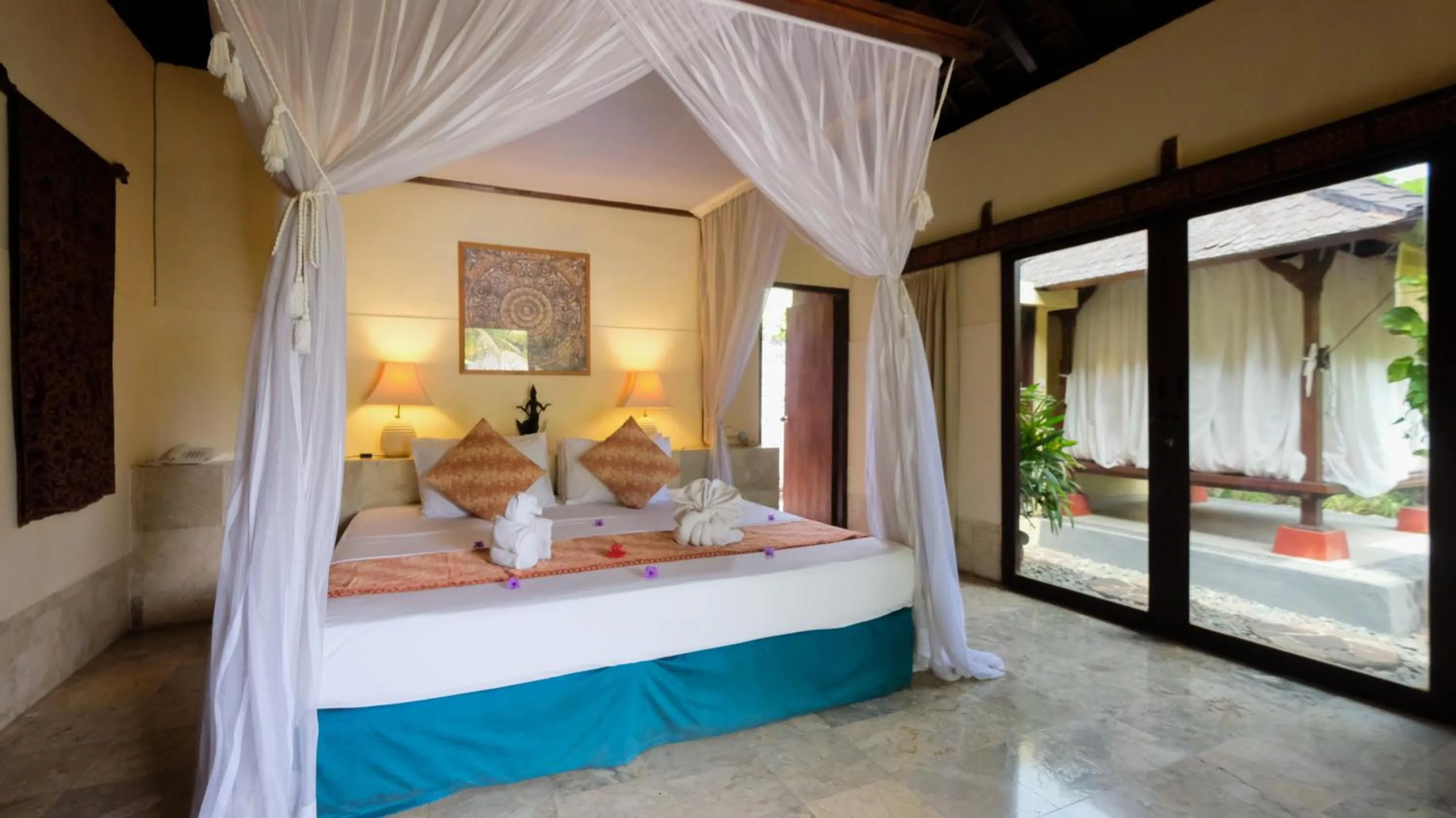 Guests, Bed in Taman Sari Bali Resort and Spa