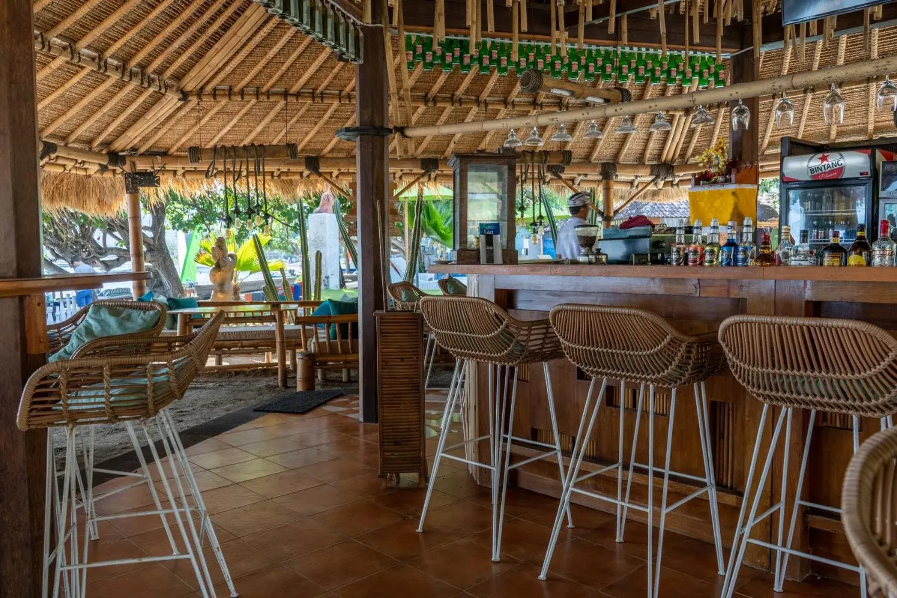 Lounge or bar in Taman Sari Bali Resort and Spa Lounge or bar in Taman Sari Bali Resort and Spa
