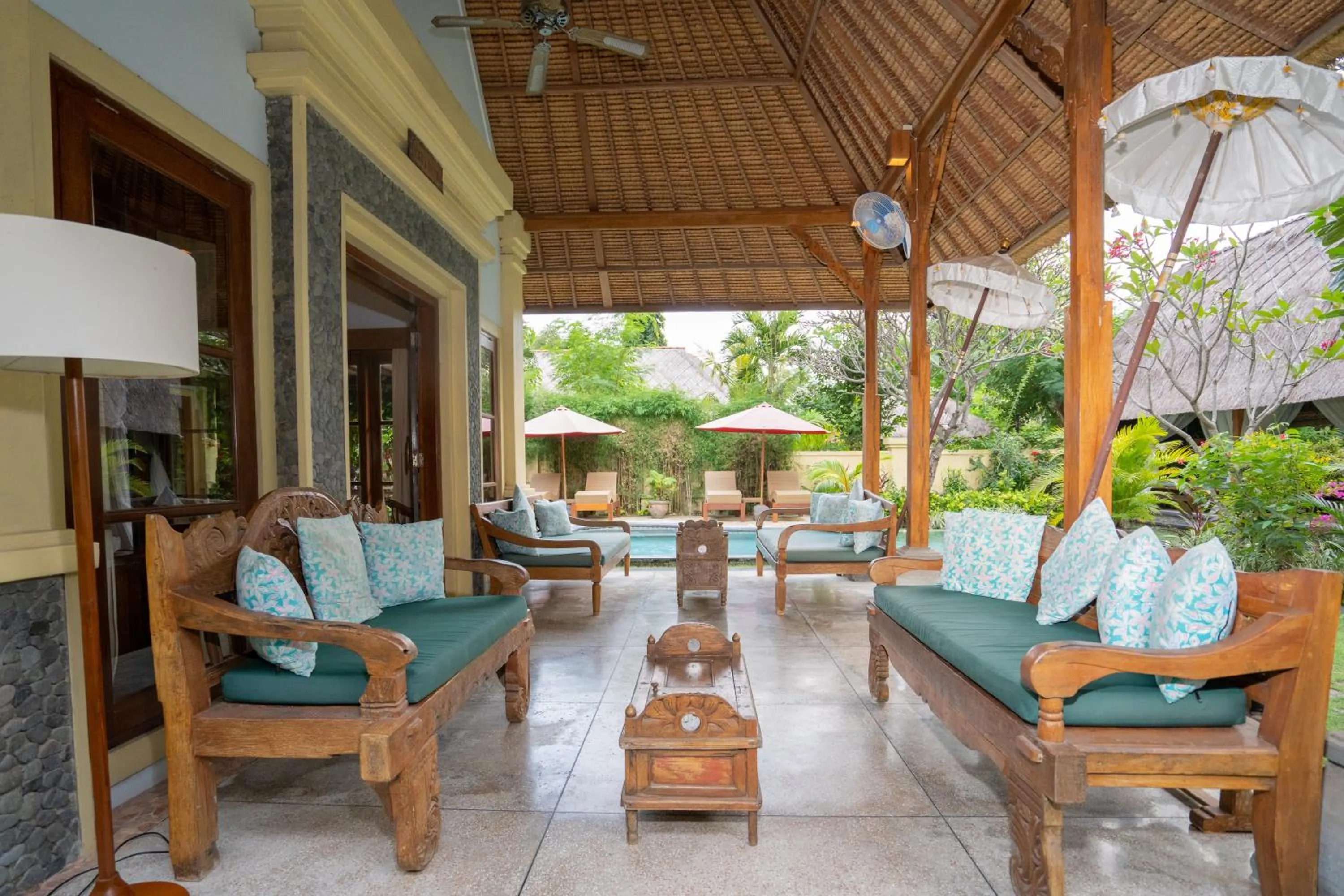 Balcony/Terrace in Taman Sari Bali Resort and Spa