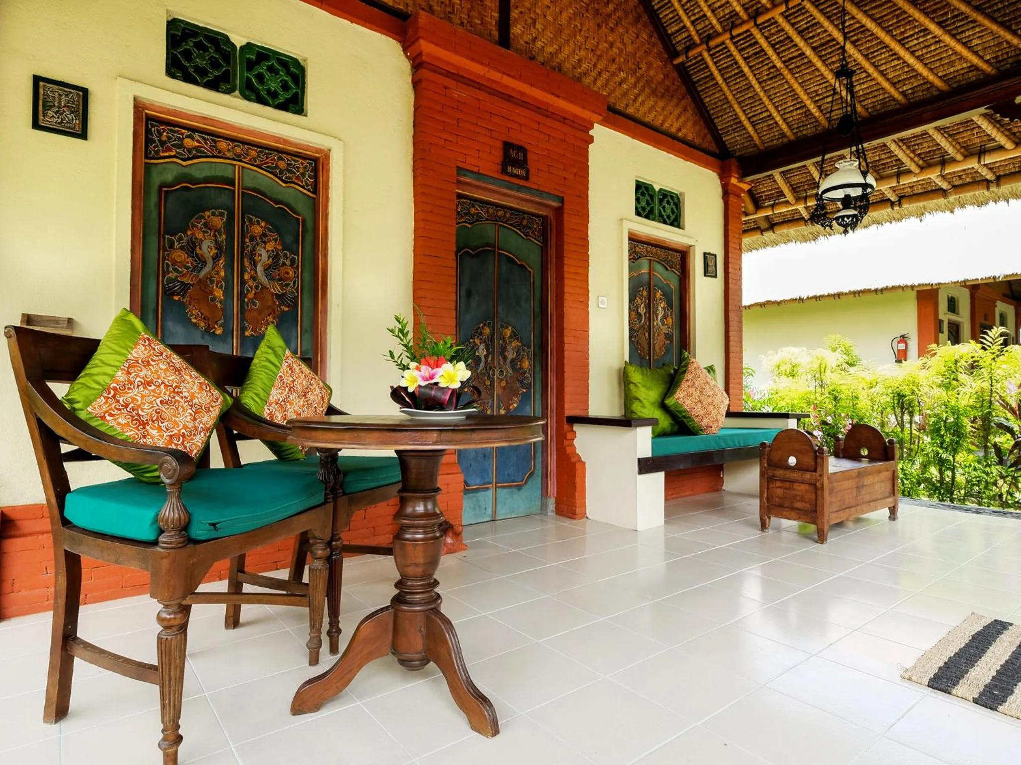 Decorative detail in Taman Sari Bali Resort and Spa