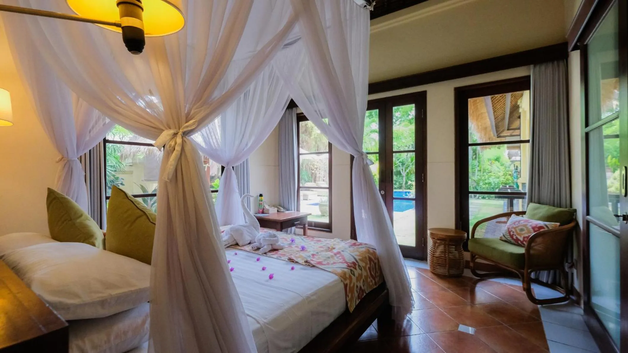 Bedroom, Bed in Taman Sari Bali Resort and Spa