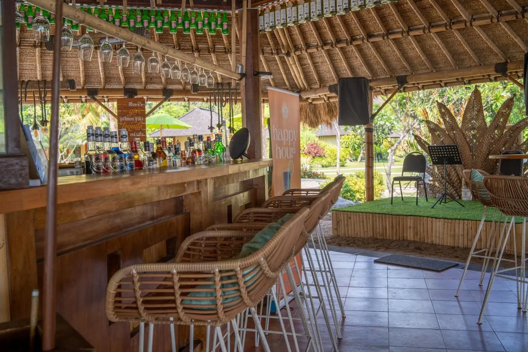 Lounge or bar in Taman Sari Bali Resort and Spa Lounge or bar in Taman Sari Bali Resort and Spa