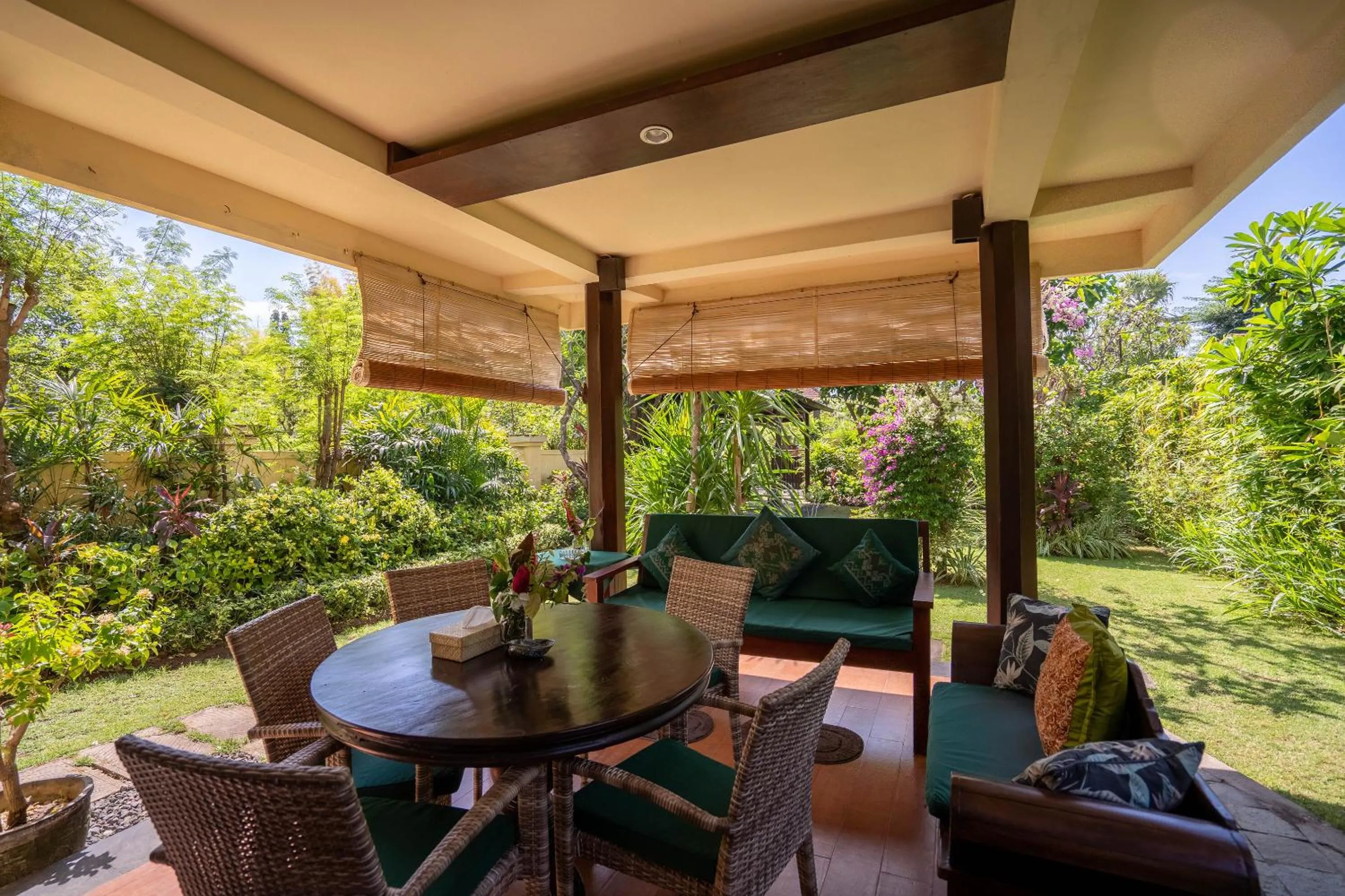 Balcony/Terrace in Taman Sari Bali Resort and Spa