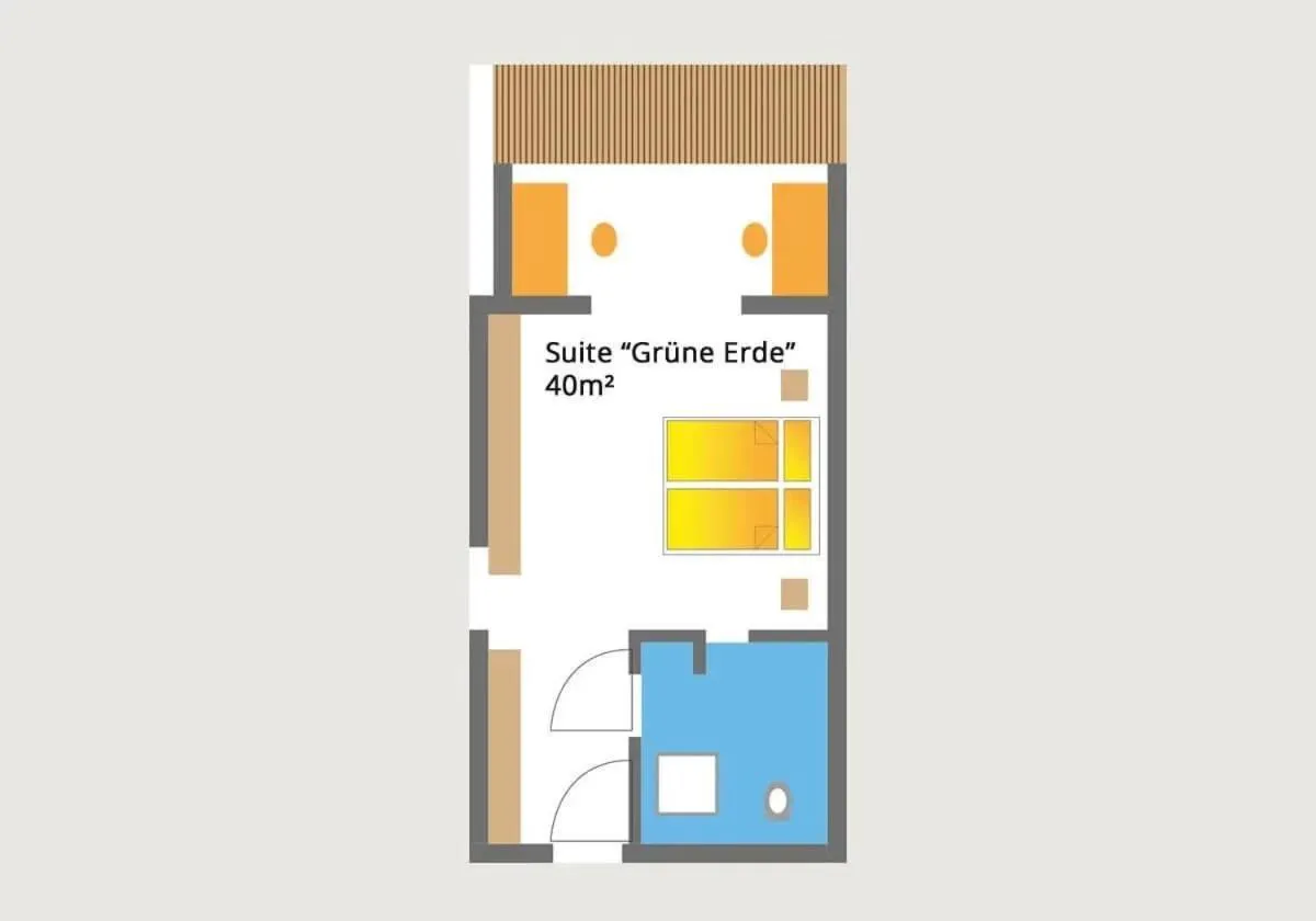 Floor plan in Hotel Ramsauhof Pool & Wellness Breakfast & Light Dinner Buffet