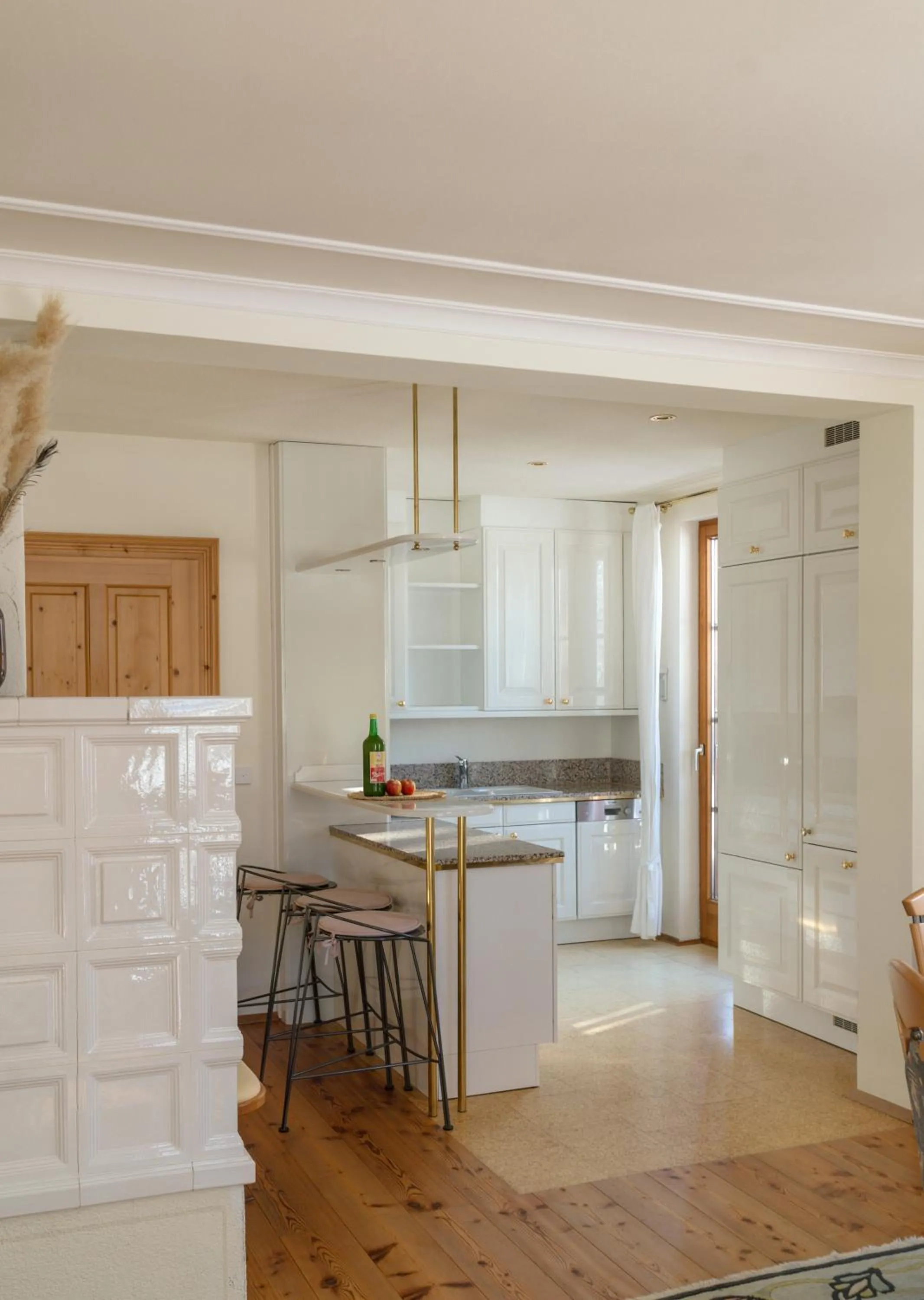 Kitchen or kitchenette in Hotel Ramsauhof Pool & Wellness Breakfast & Light Dinner Buffet