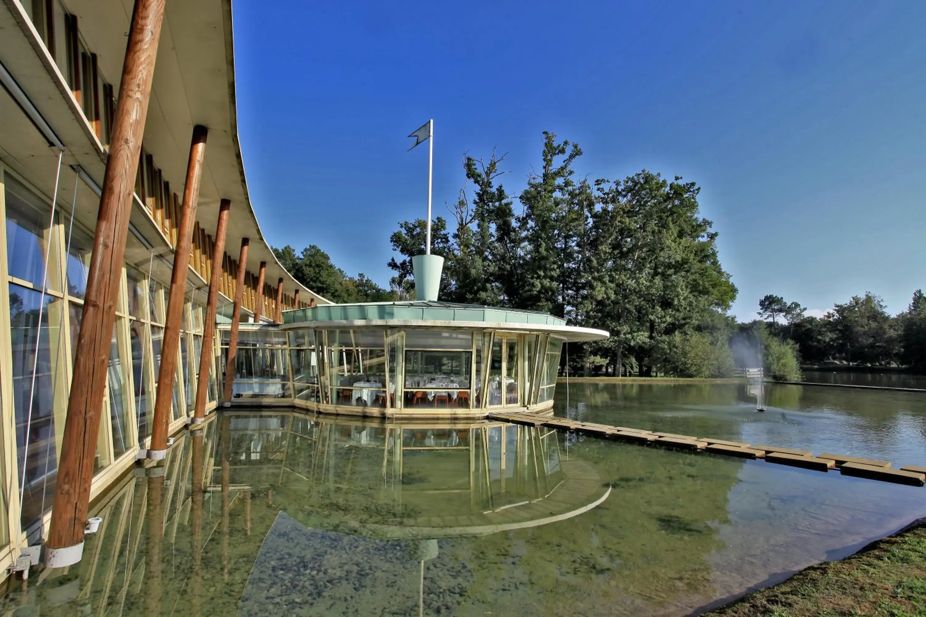 Property building in Logis des Lacs d'Halco Property building in Logis des Lacs d'Halco