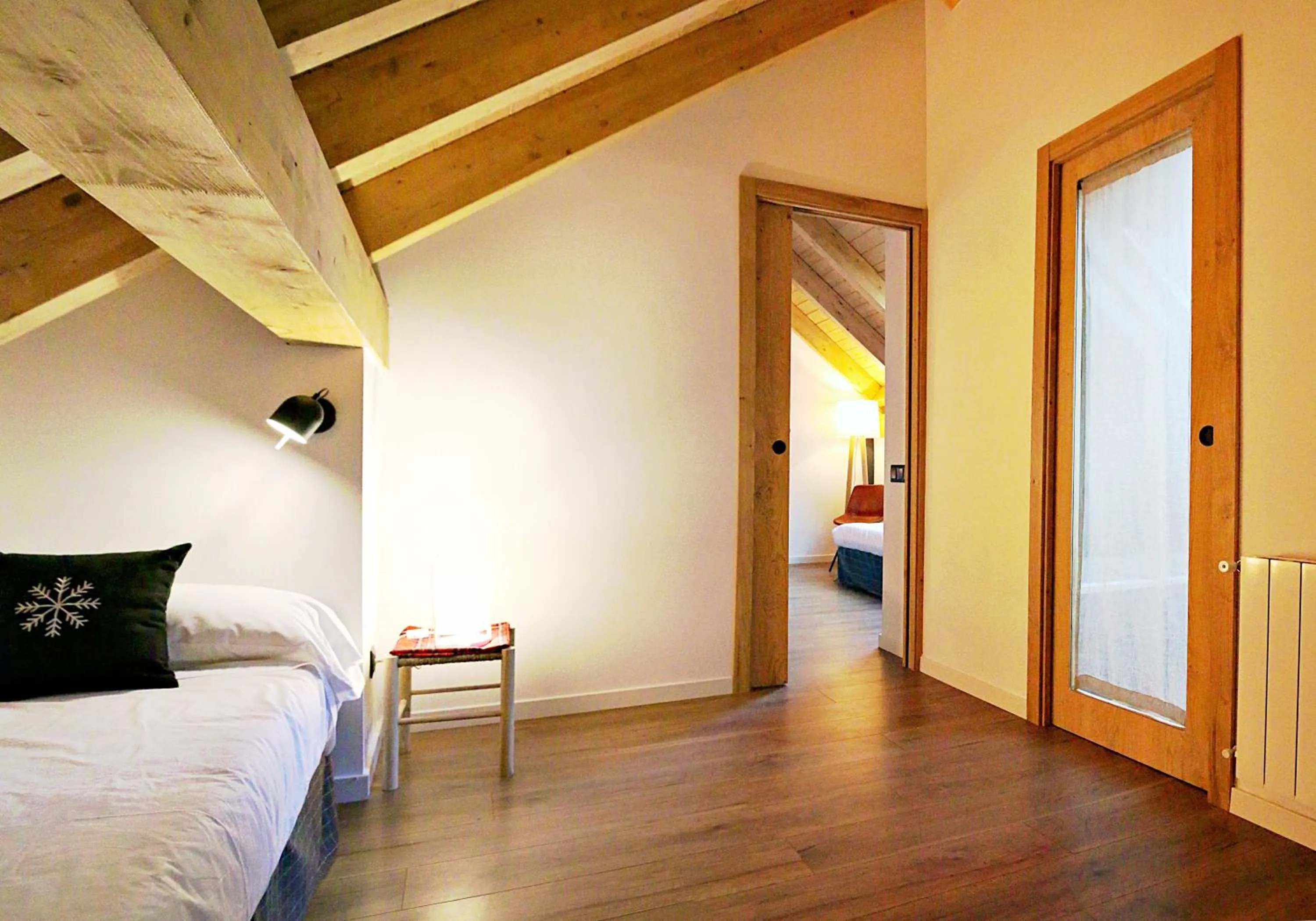 Bed in Hotel Lo Paller