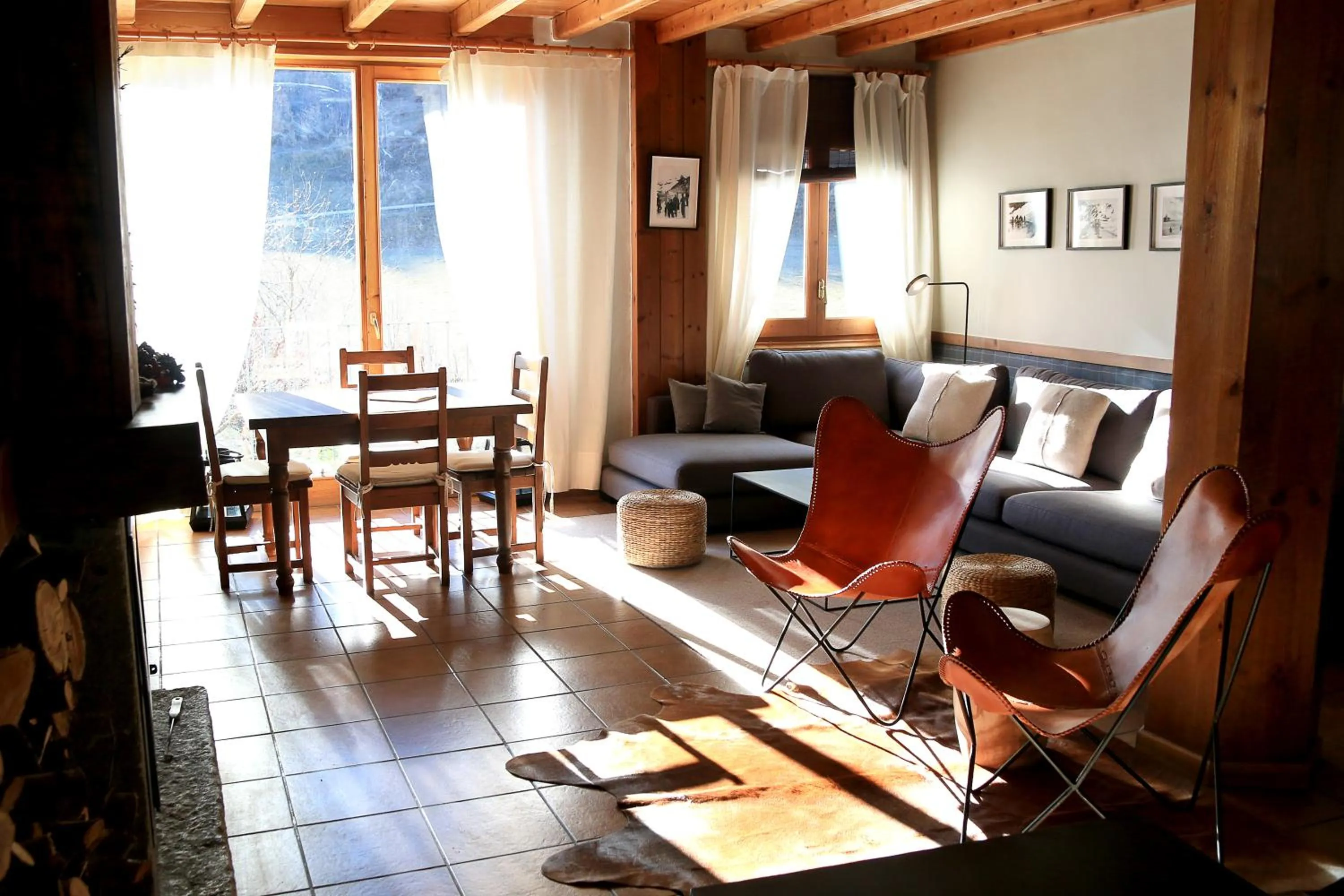 Living room in Hotel Lo Paller