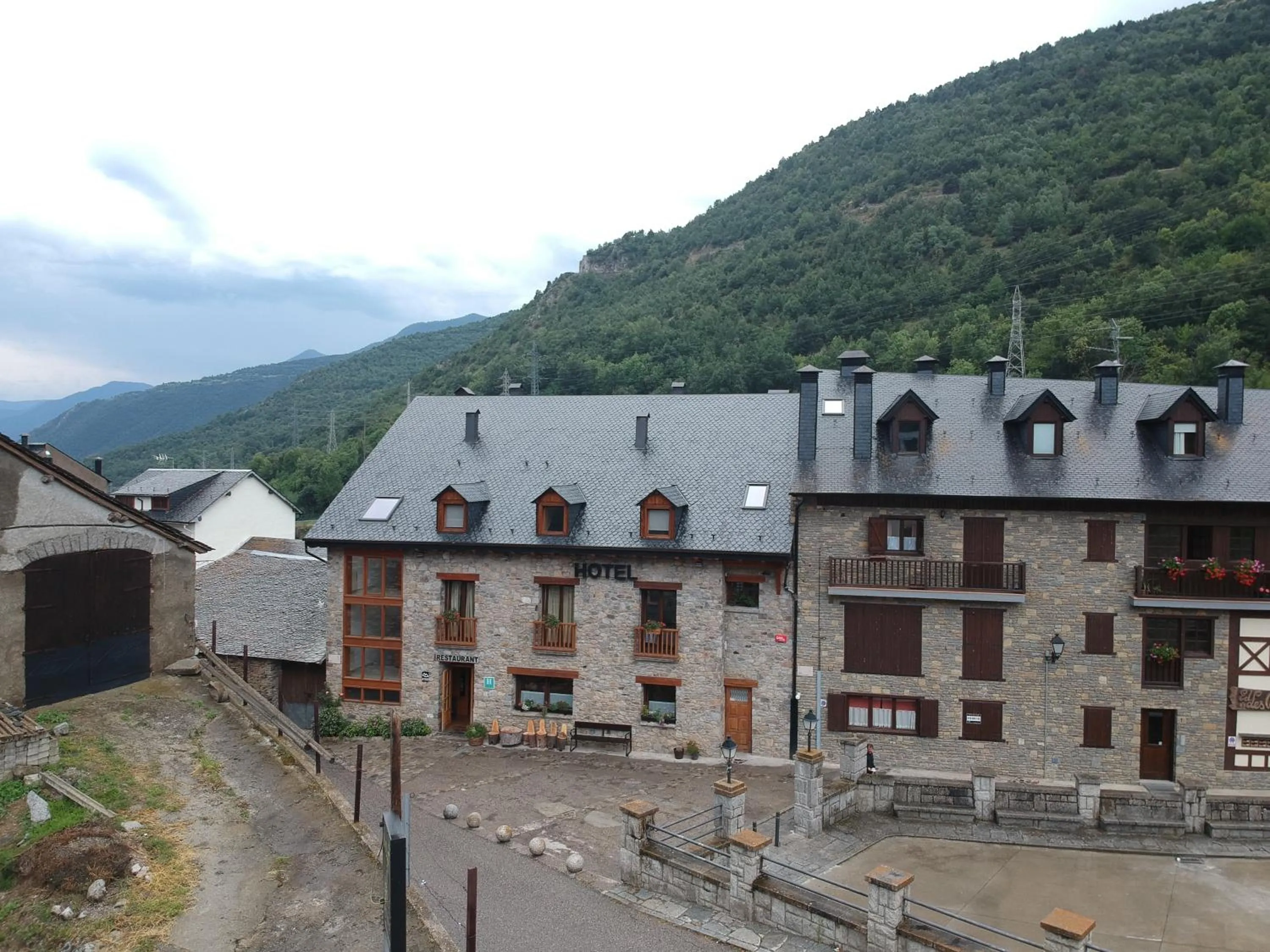 Facade/entrance in Hotel Lo Paller
