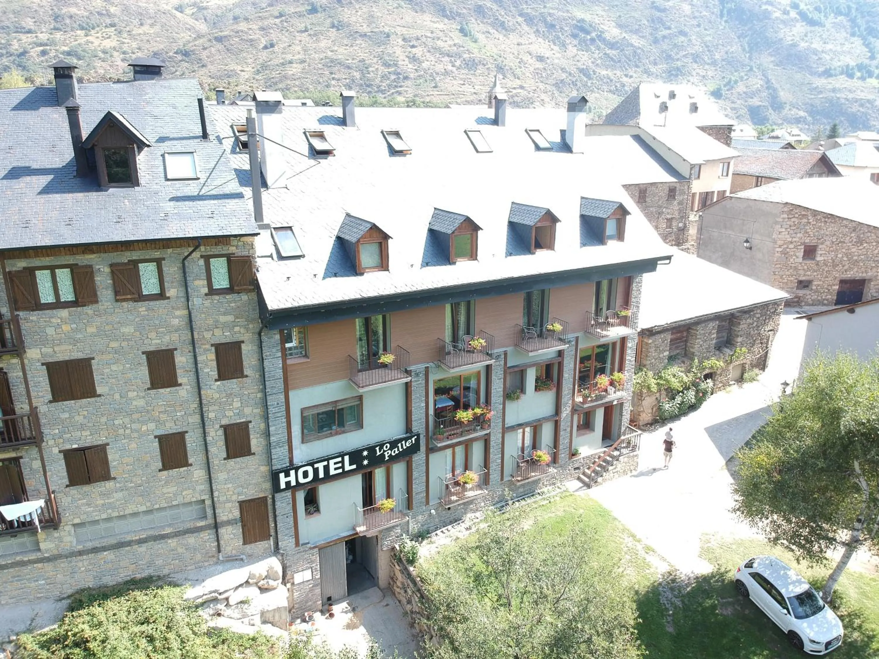 Facade/entrance in Hotel Lo Paller