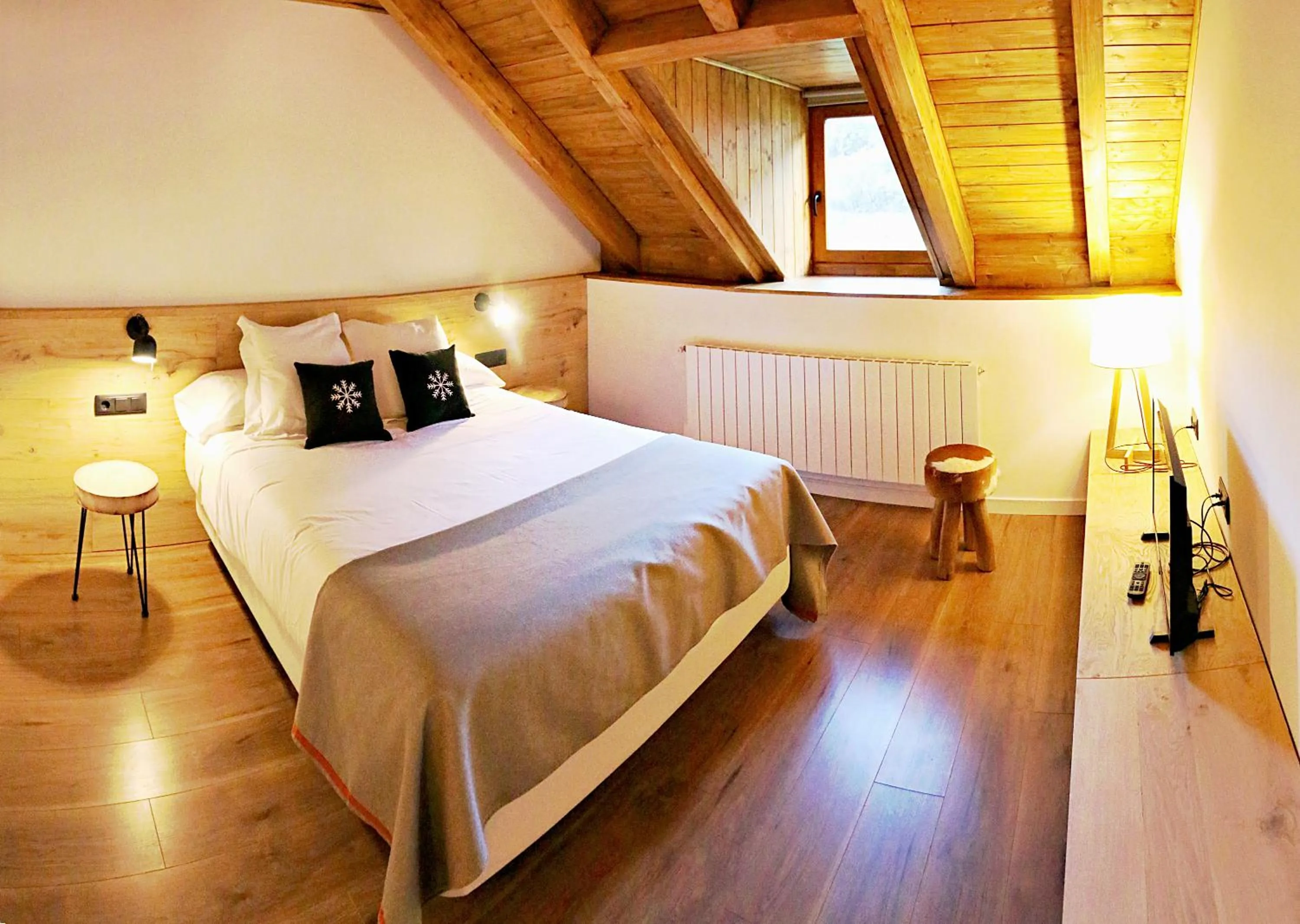 Bed in Hotel Lo Paller